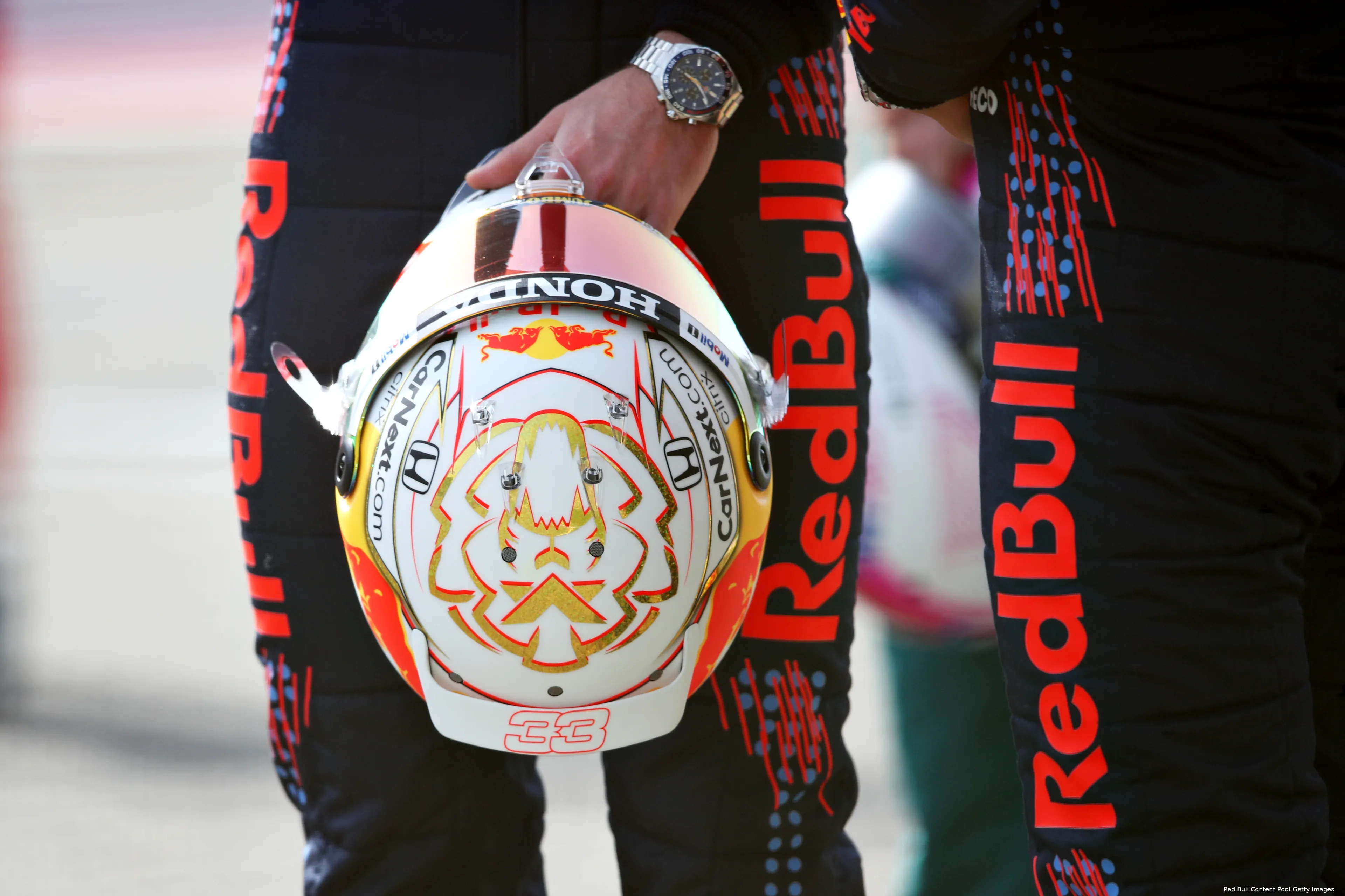 verstappen standaard helm