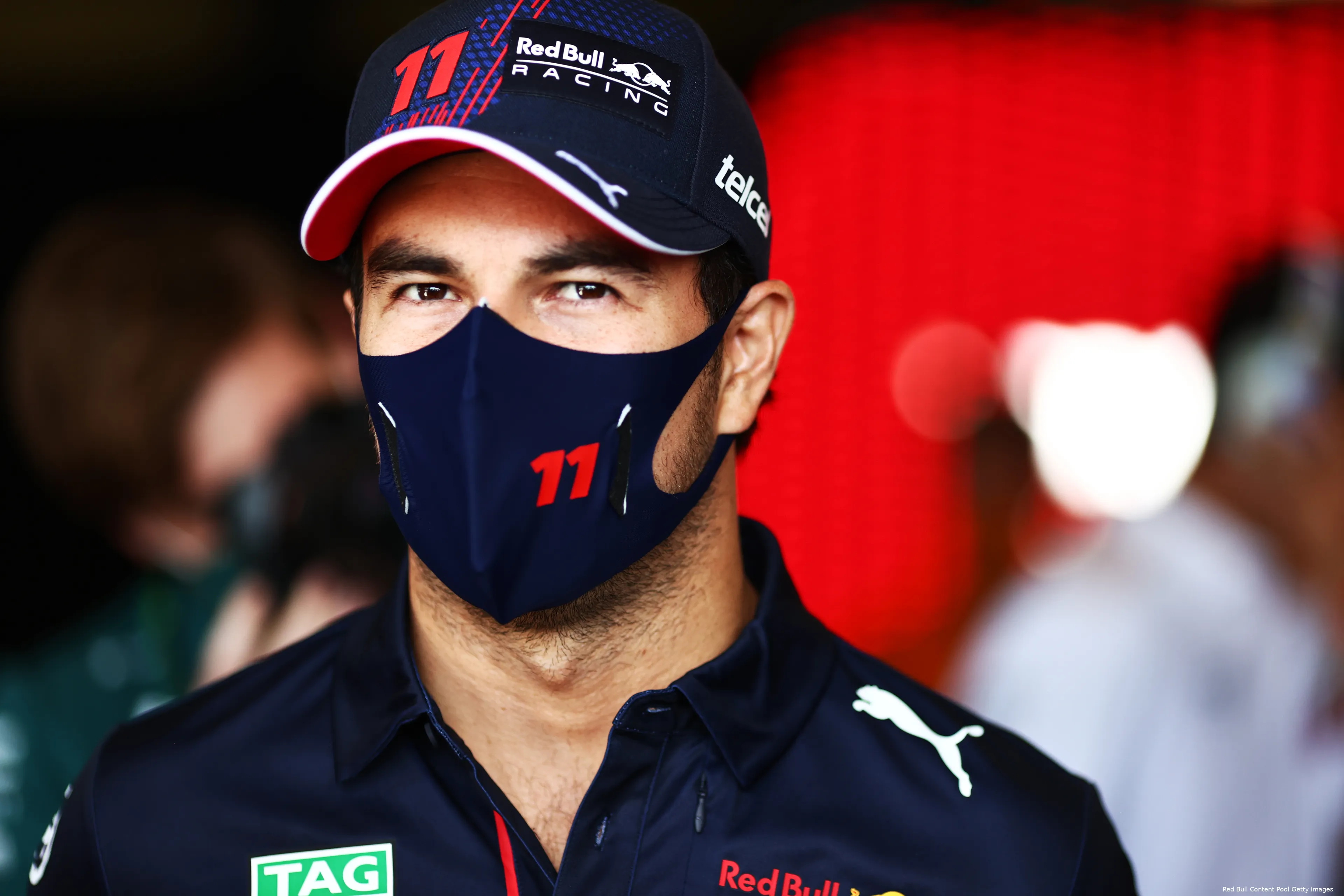 Pérez focus GP Brazilië 2021