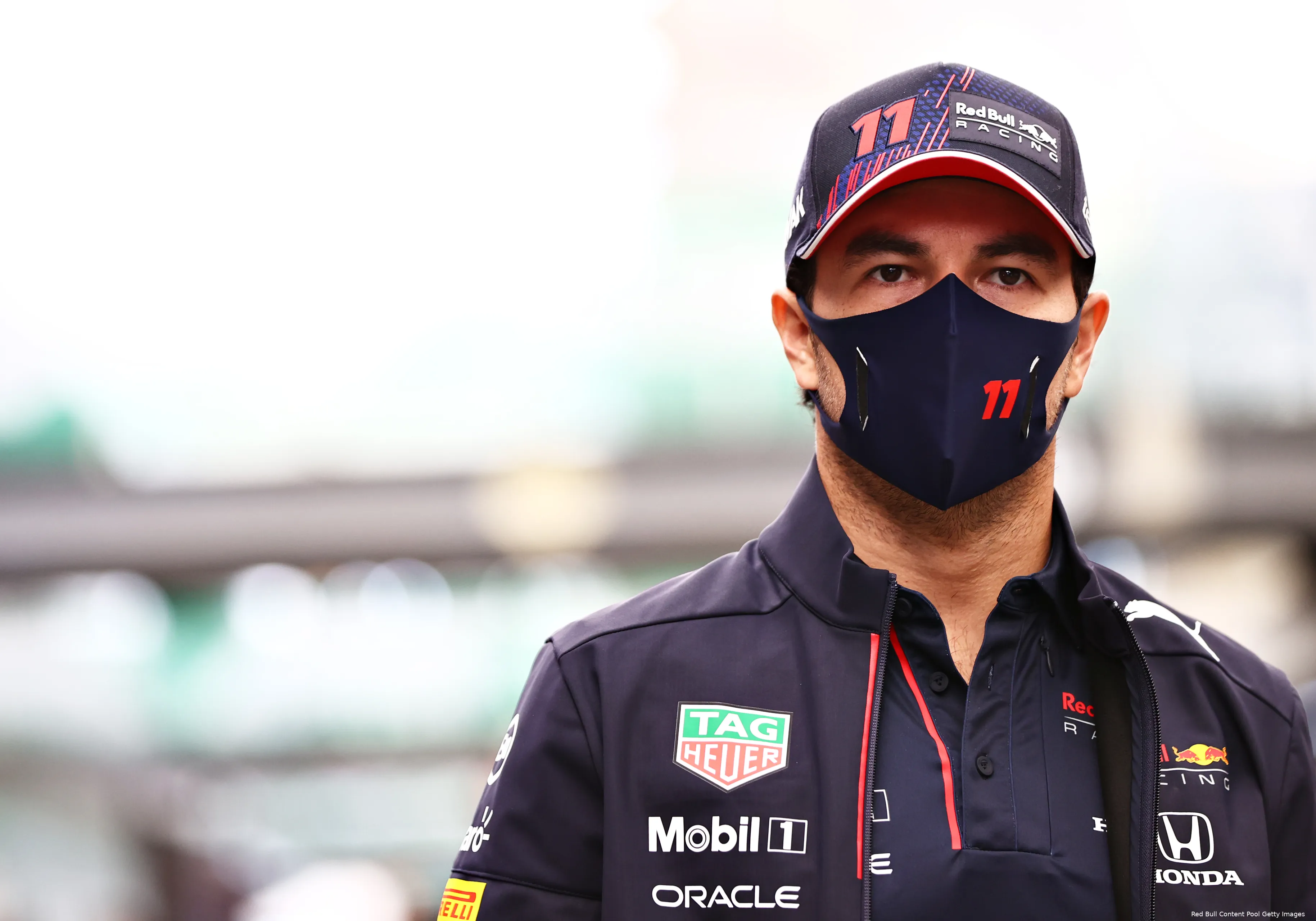 Pérez vooruit GP Brazilië 2021