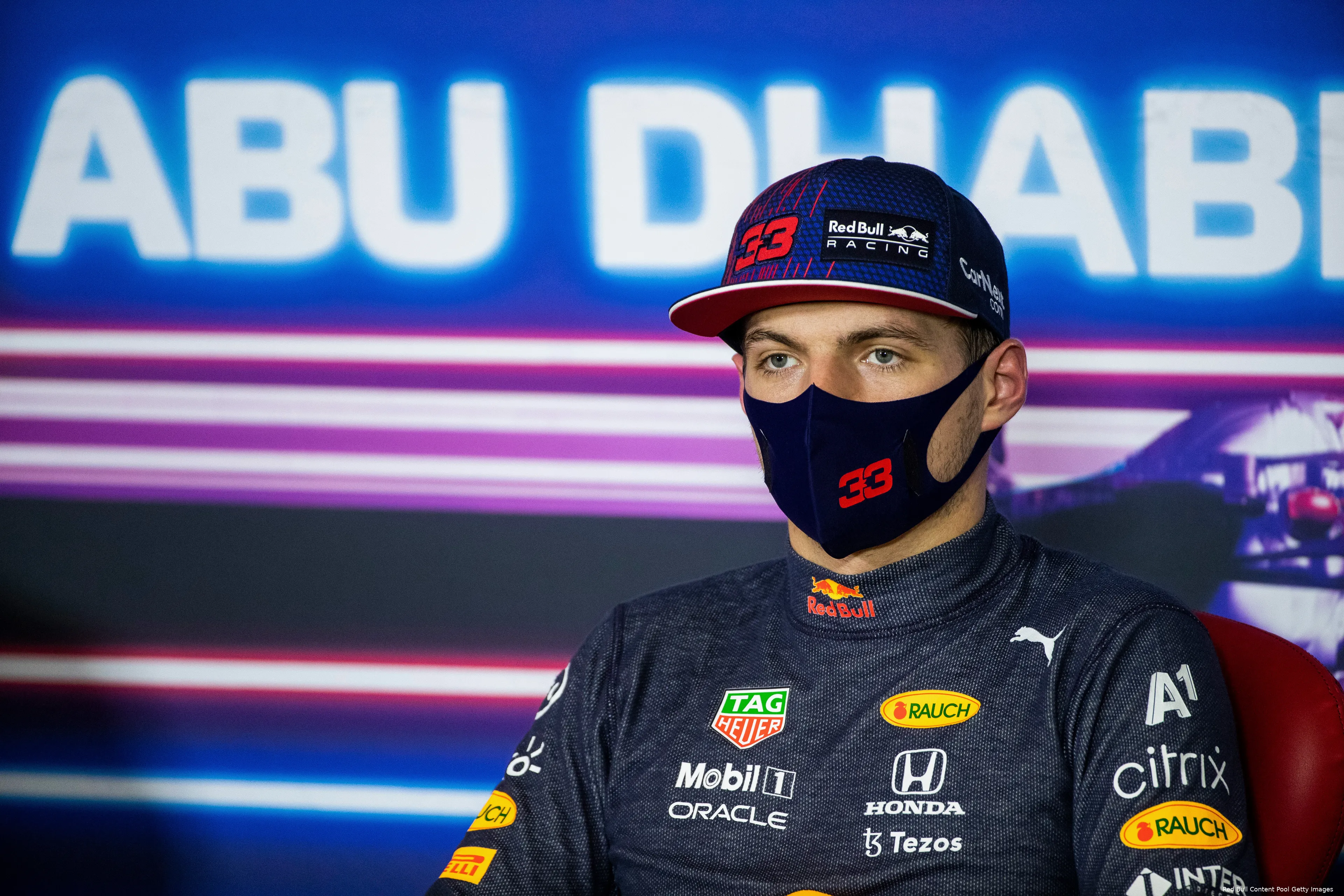 Verstappen kwalificatie persco Abu Dhabi 2021