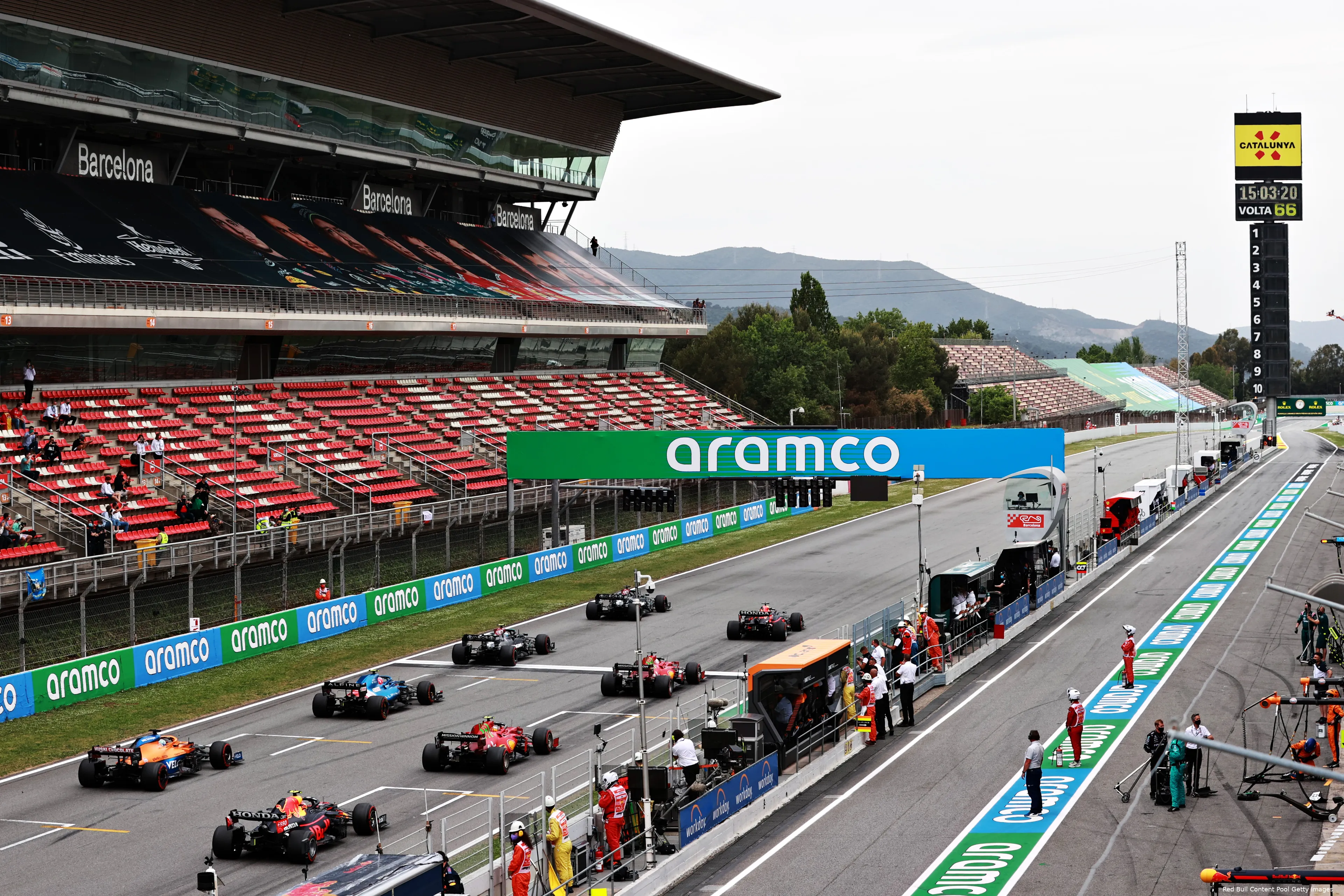 barcelona start grand prix 2021