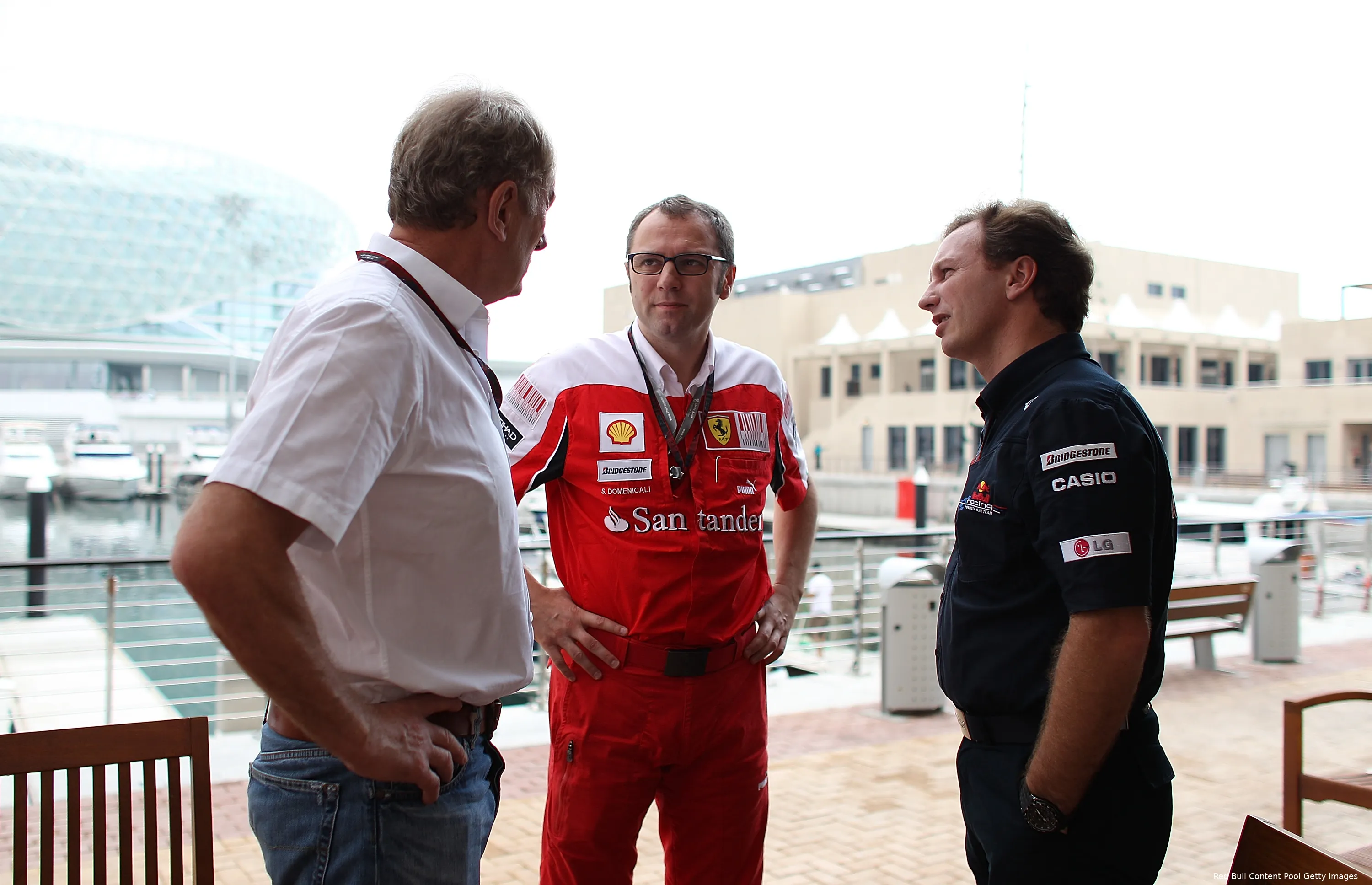 Stefano Domenicali Helmut Marko Christian Horner