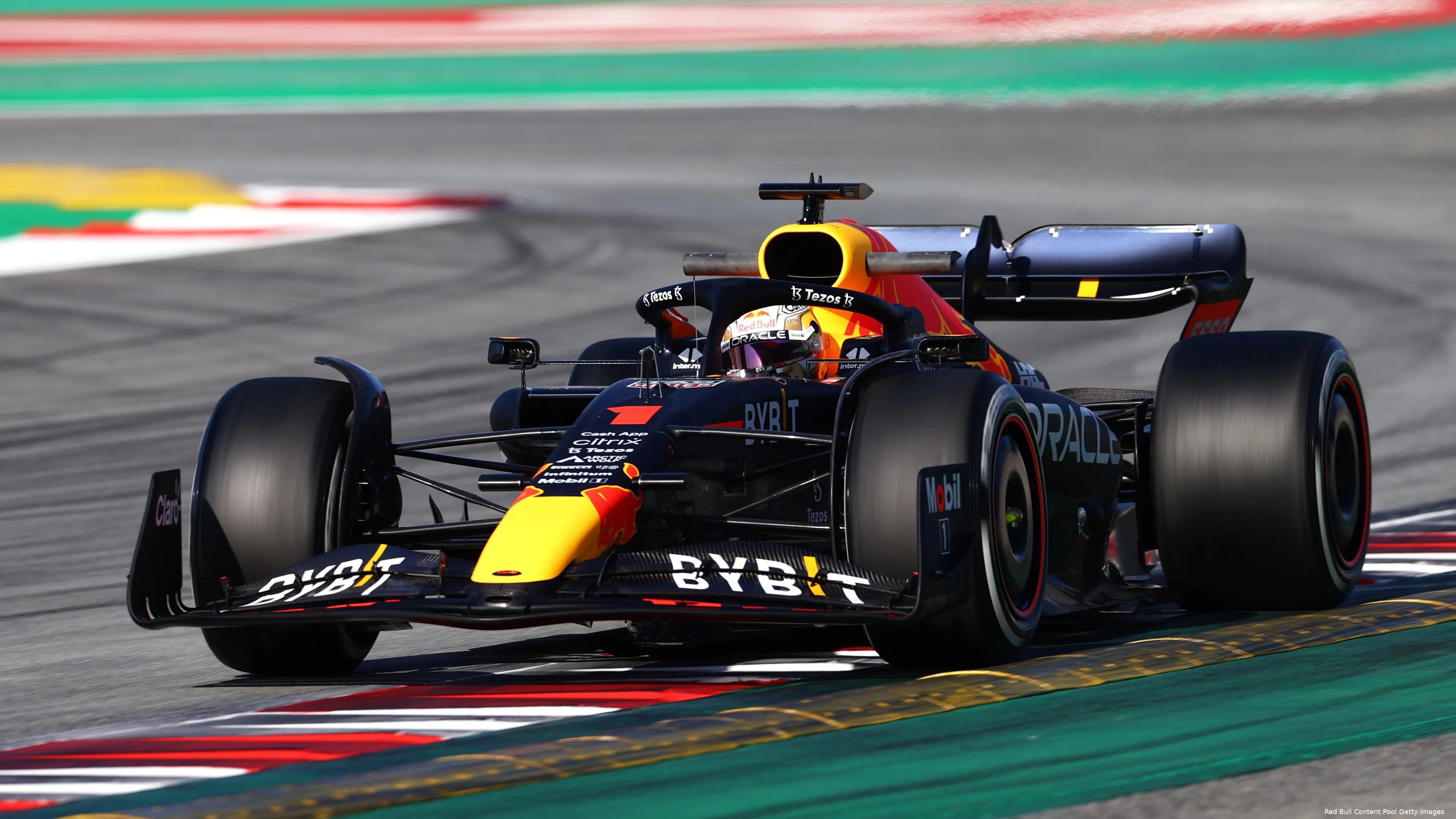 Verstappen Testdag Barcelona