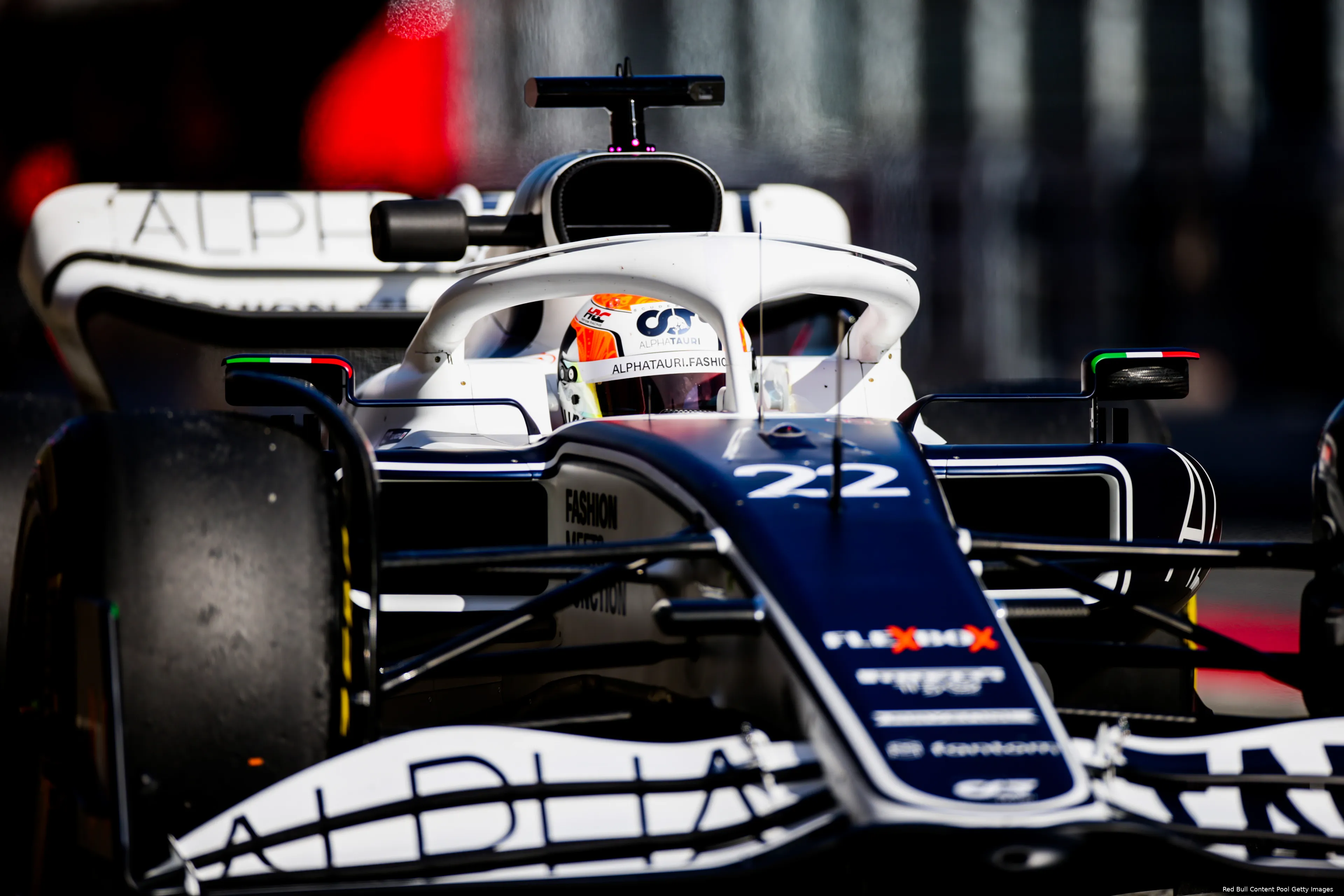 Yuki Tsunoda AT03 AlphaTauri Test Barcelona