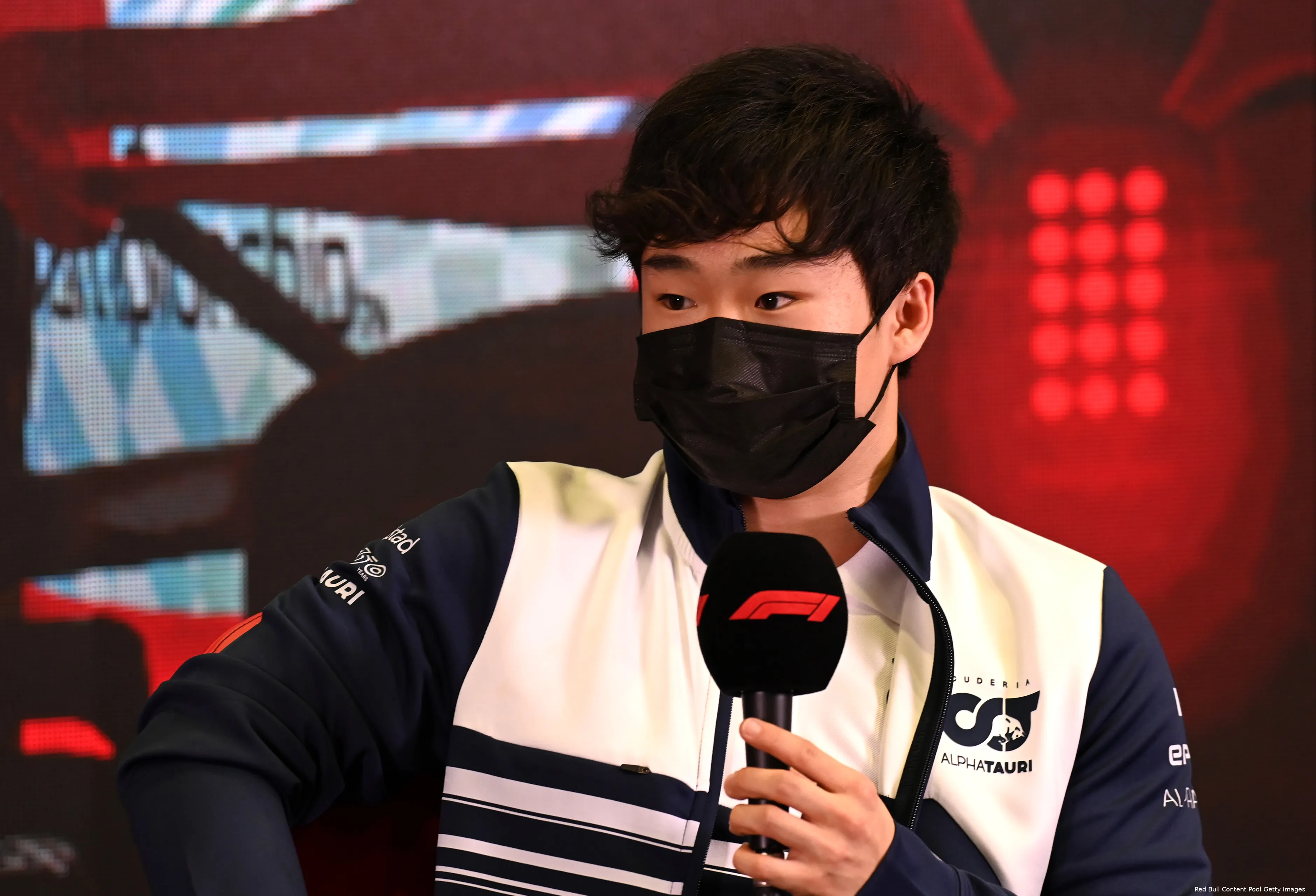 Yuki Tsunoda AT03 AlphaTauri Test Barcelona