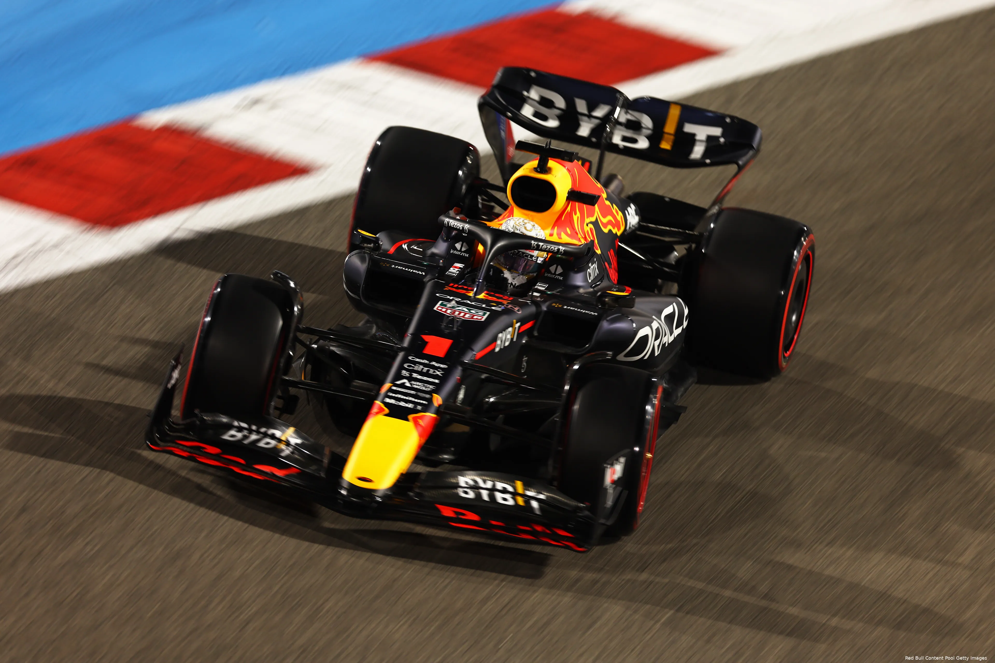 Verstappen kwalificatie rijdend Bahrein 2022
