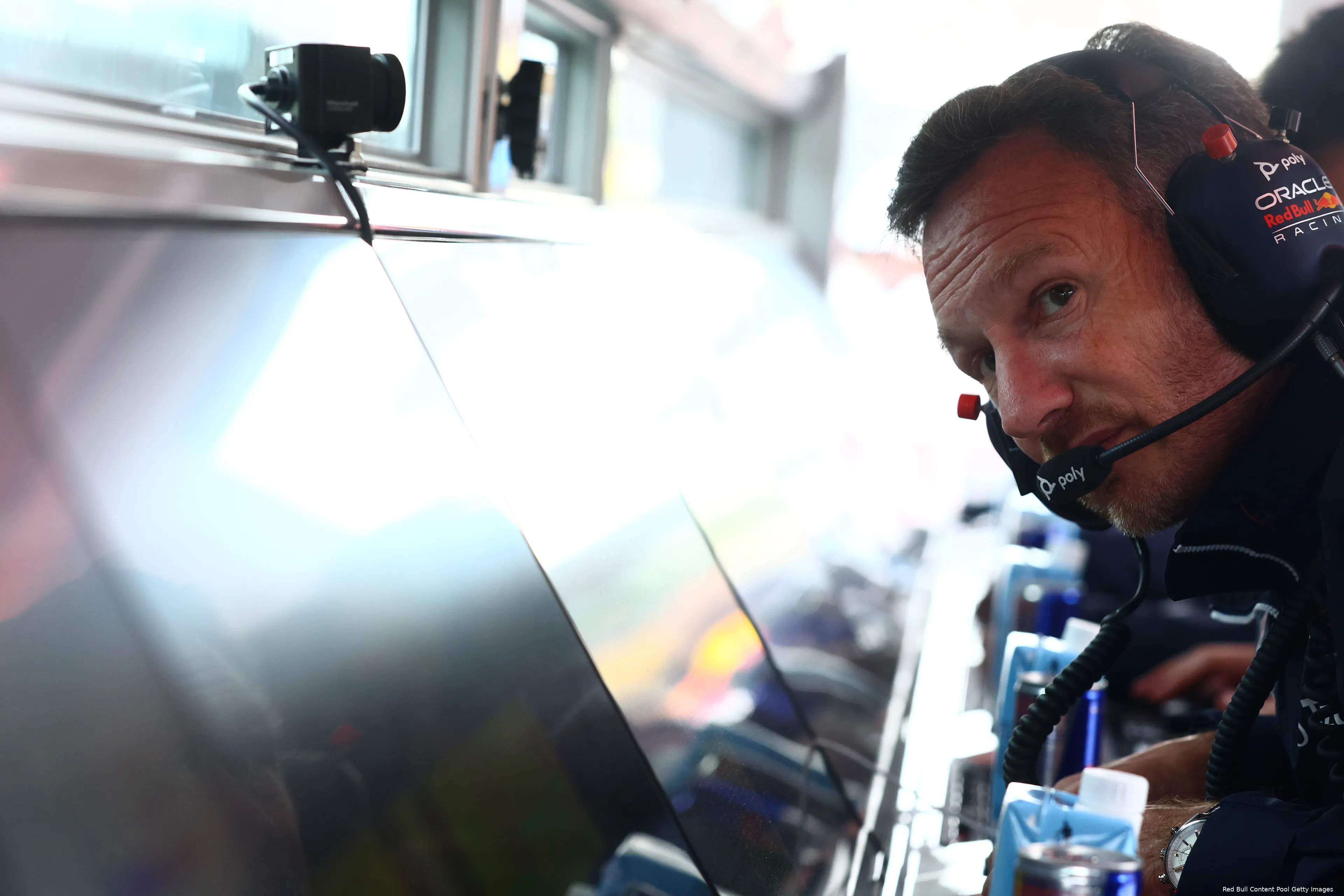 Christian Horner pitmuur