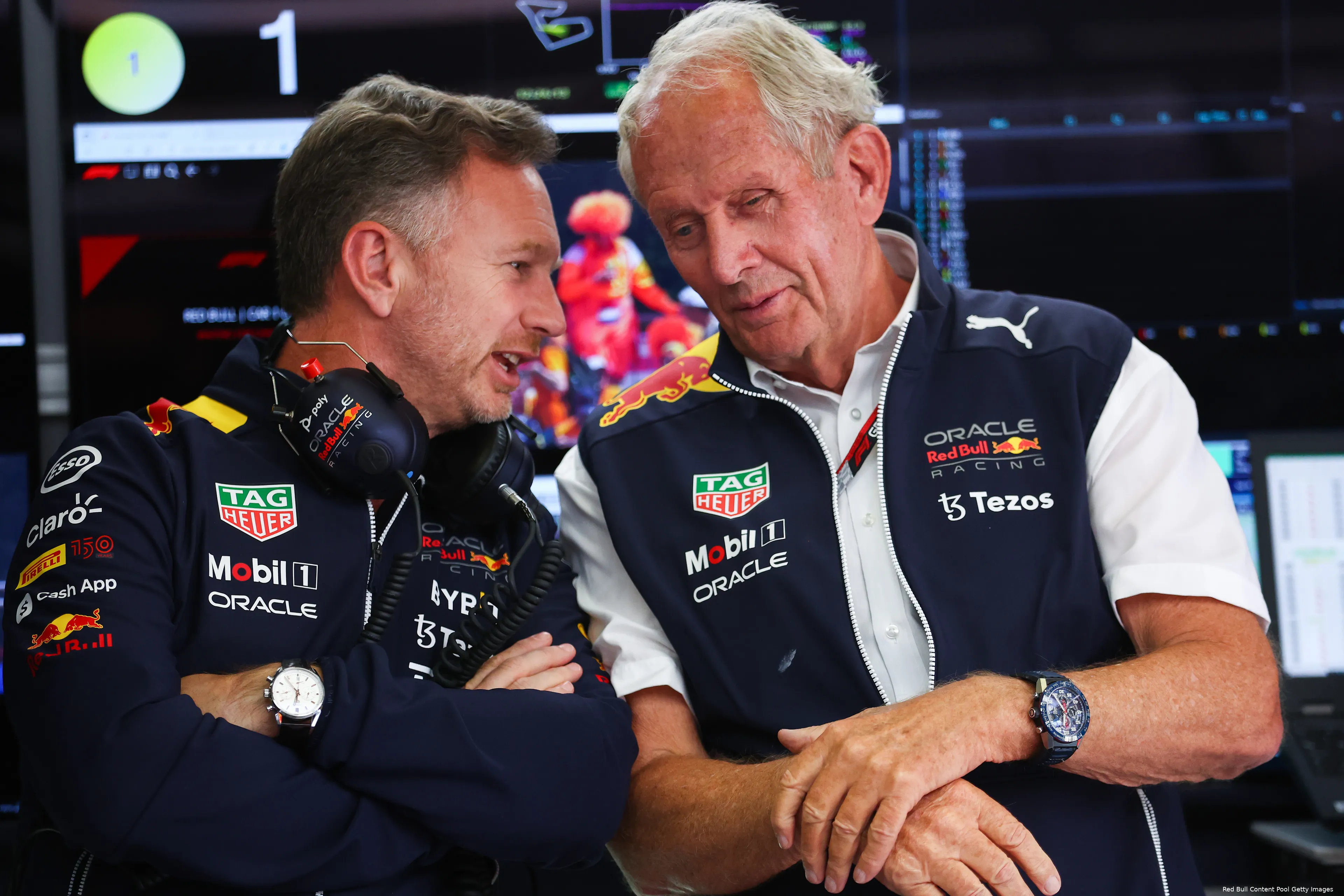 Christian Horner Helmut Marko