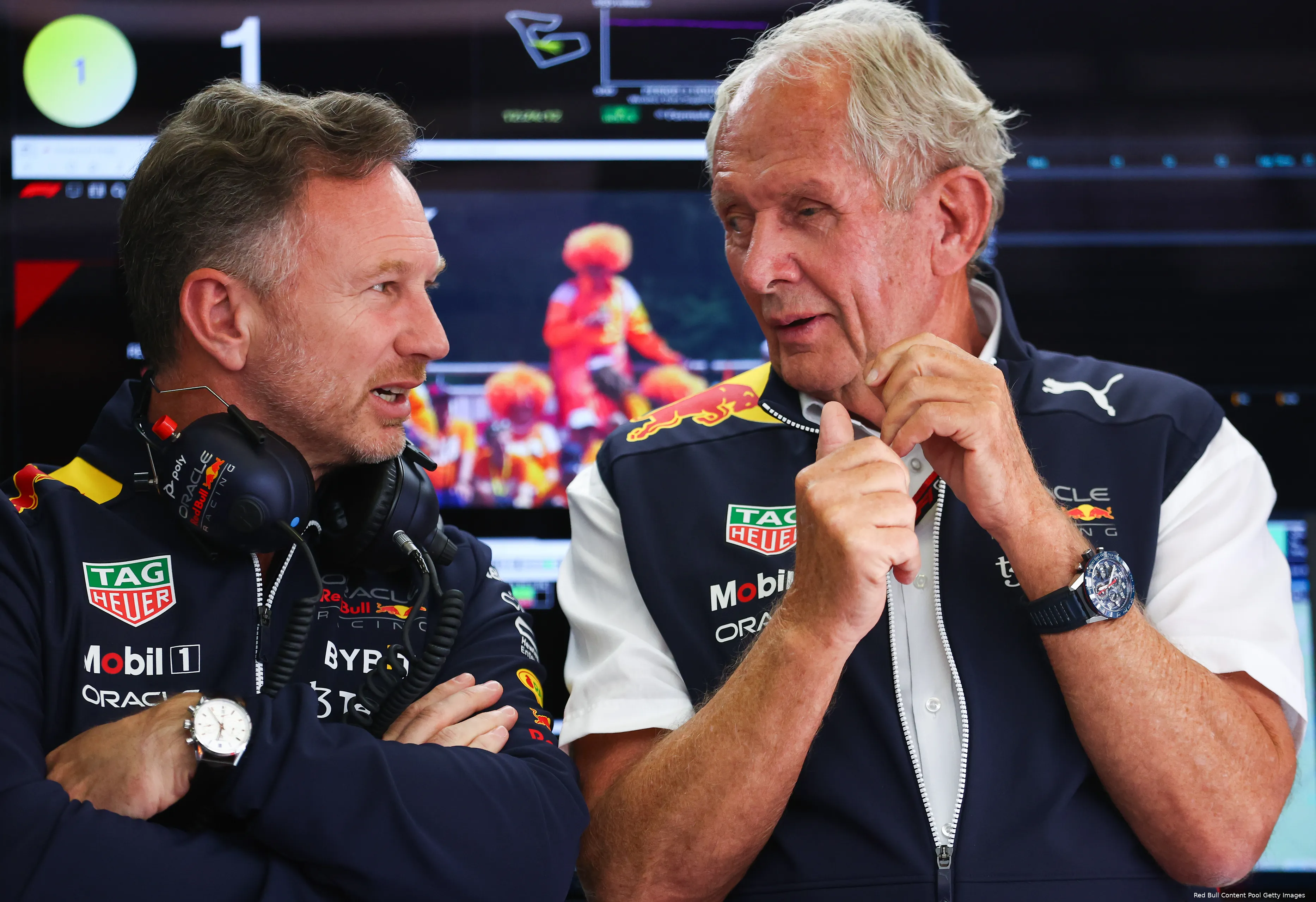 Helmut Marko Christian Horner