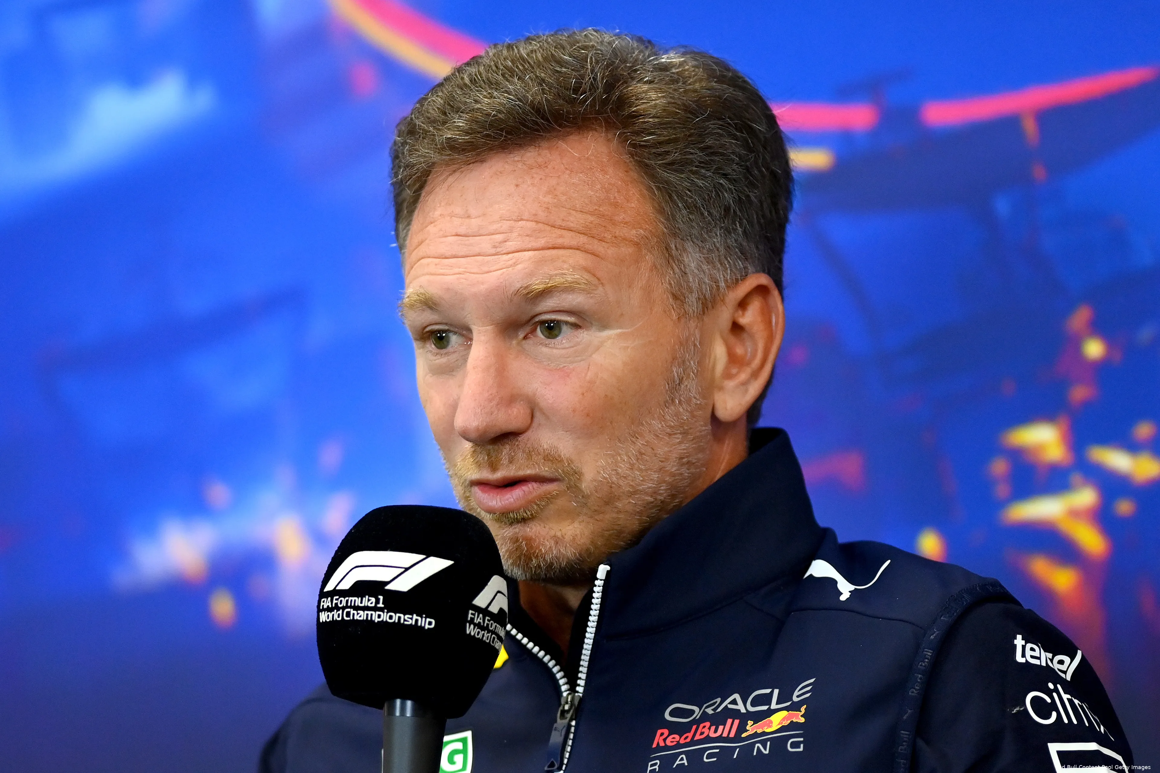 Horner persconferentie close zaterdag Belgie 2022