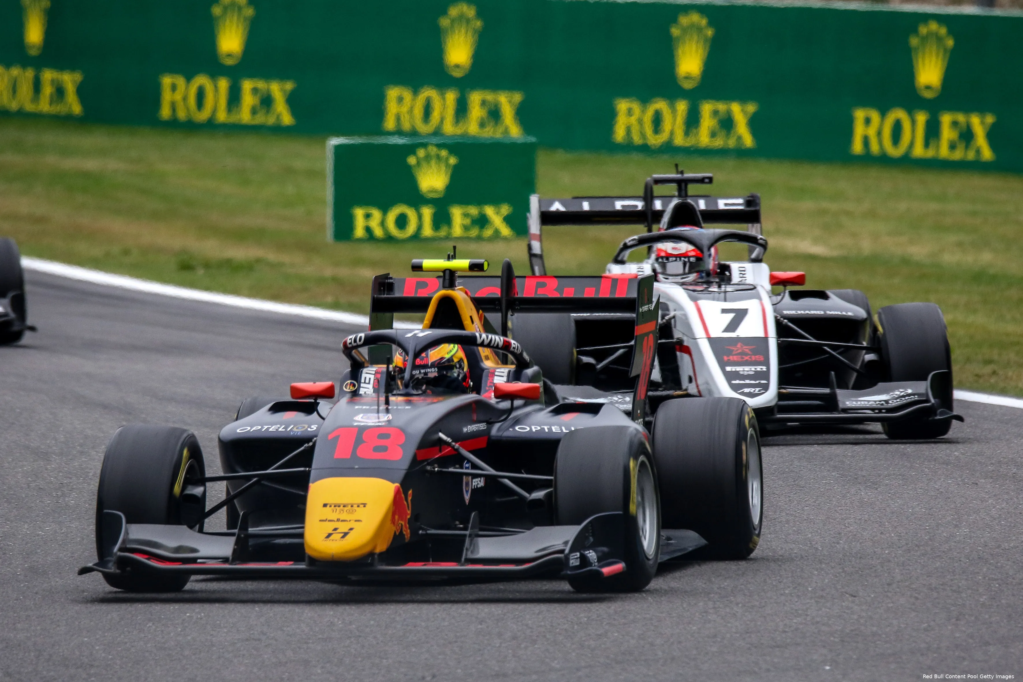 isack hadjar victor martins hitech gp art formule 3 f3 spa francorchamps belgie red bull junior team alpine academy