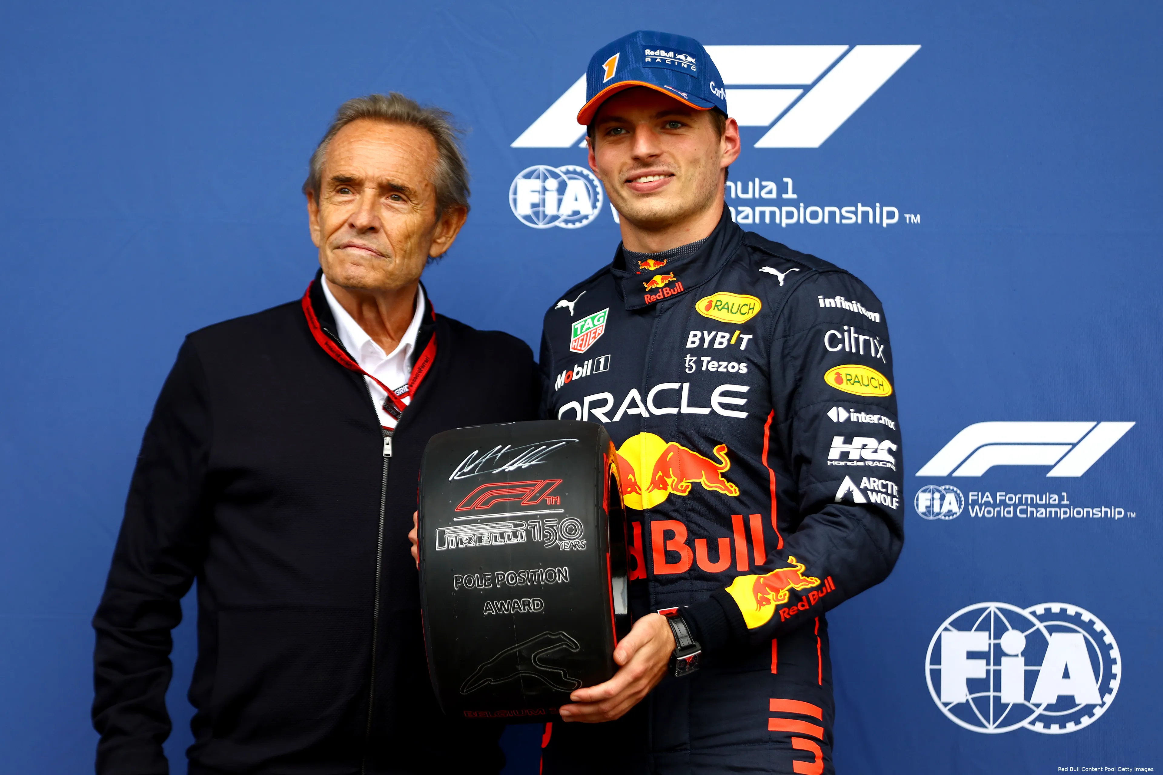 Verstappen kwalificatie band Belgie 2022