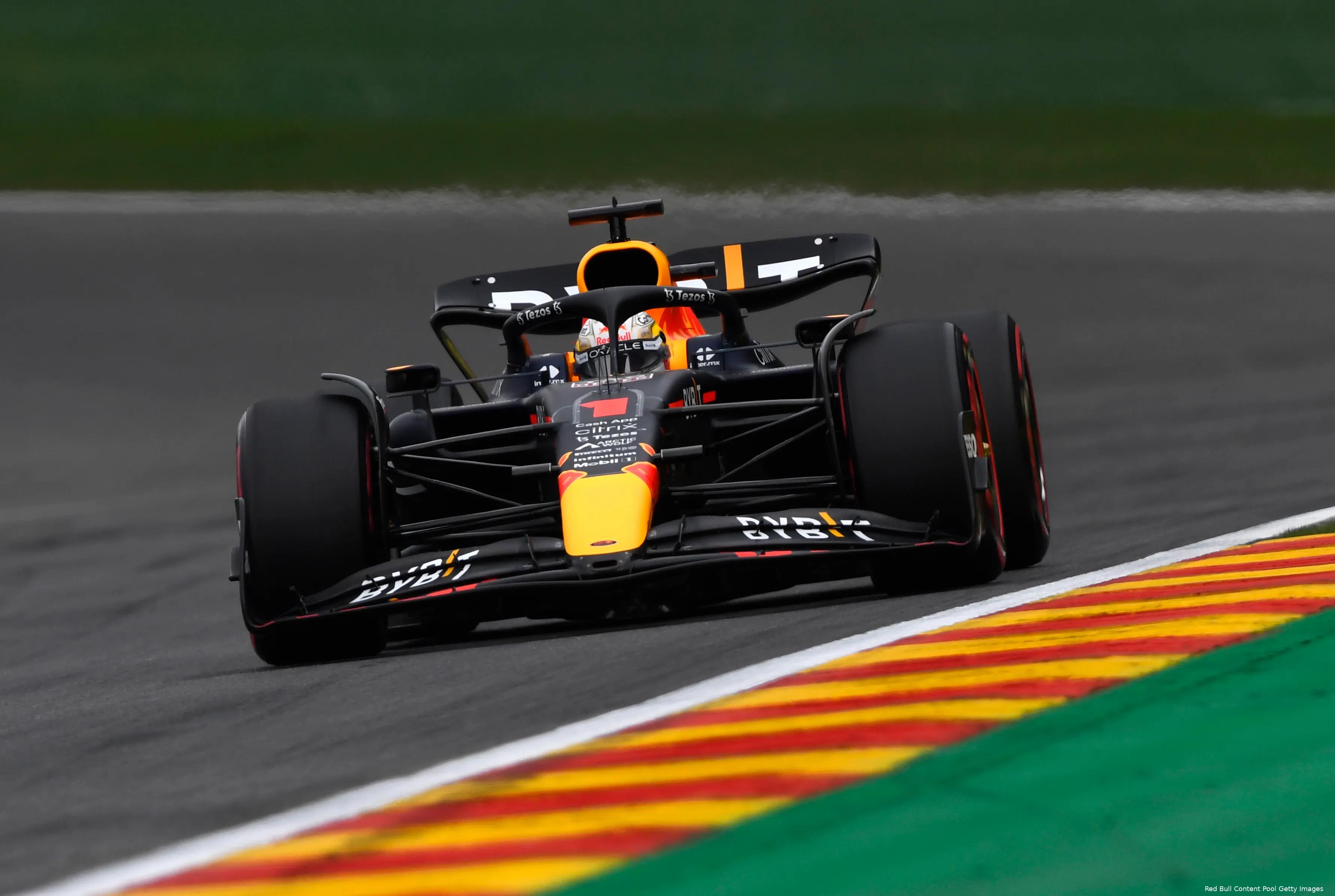 Verstappen voor kwalificatie Belgie 2022