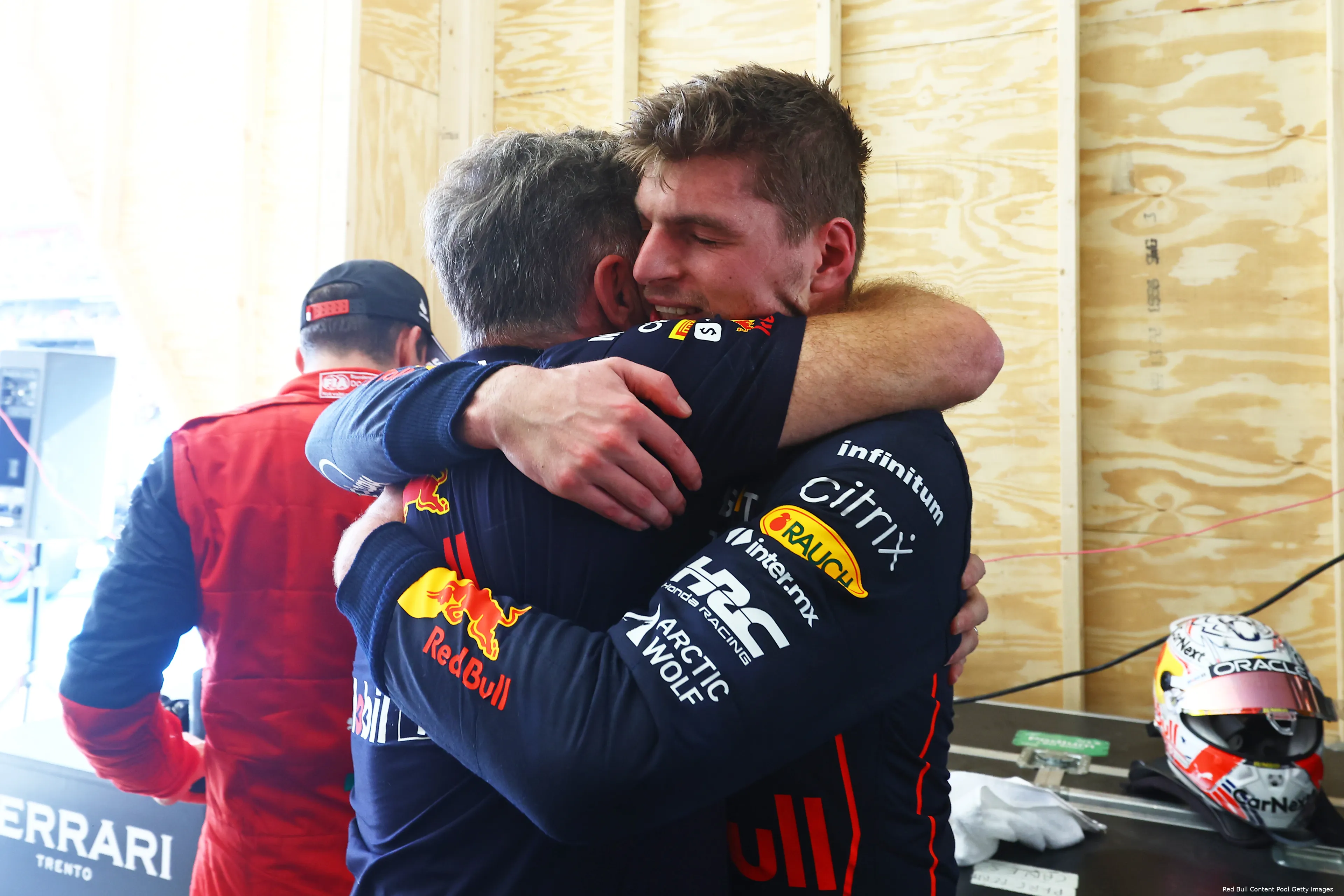 Christian Horner Max Verstappen Red Bull Racing F1 GP Verenigde Staten 2022