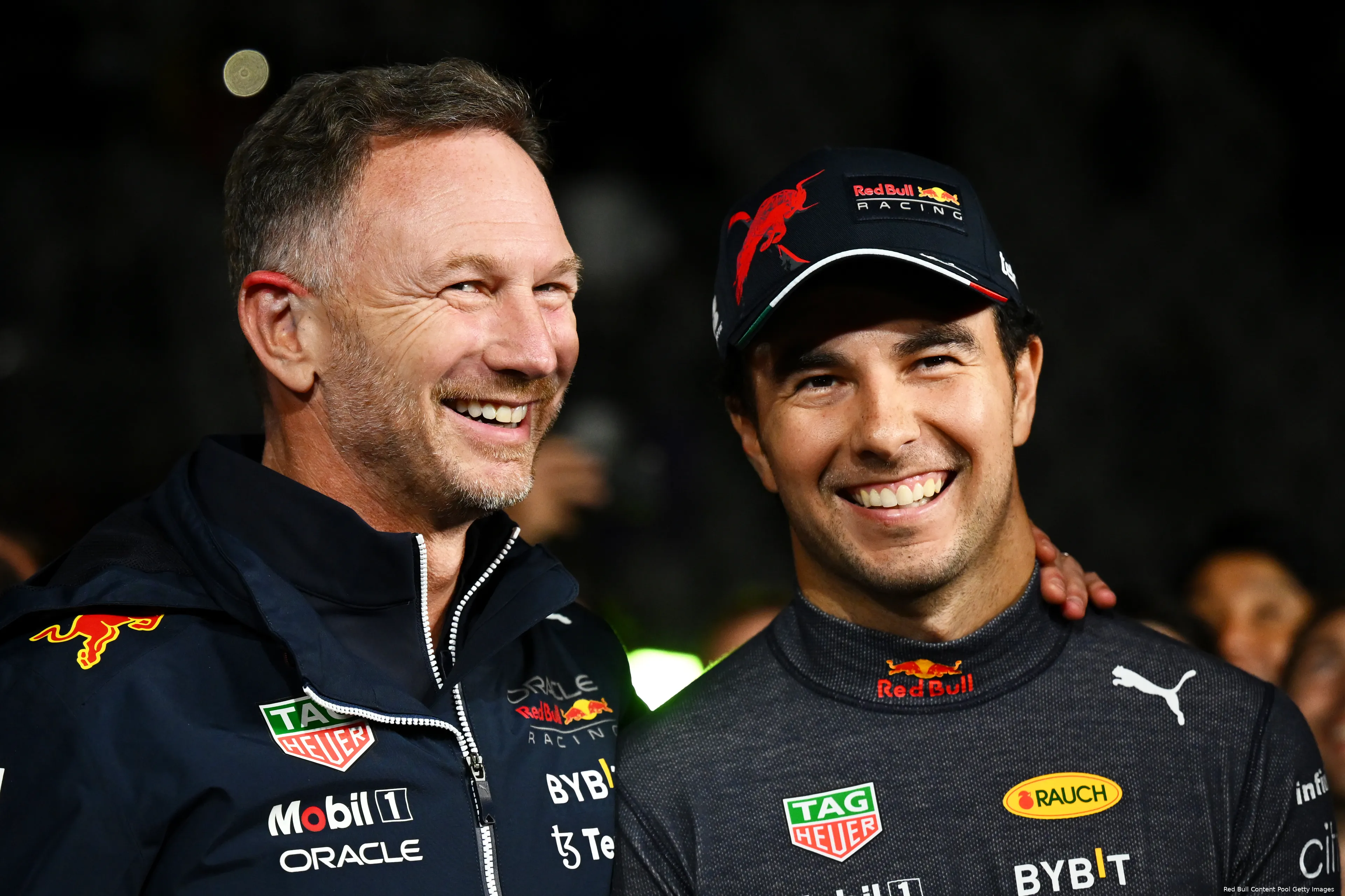 Christian Horner Sergio Pérez Red Bull Racing F1 GP Japan 2022
