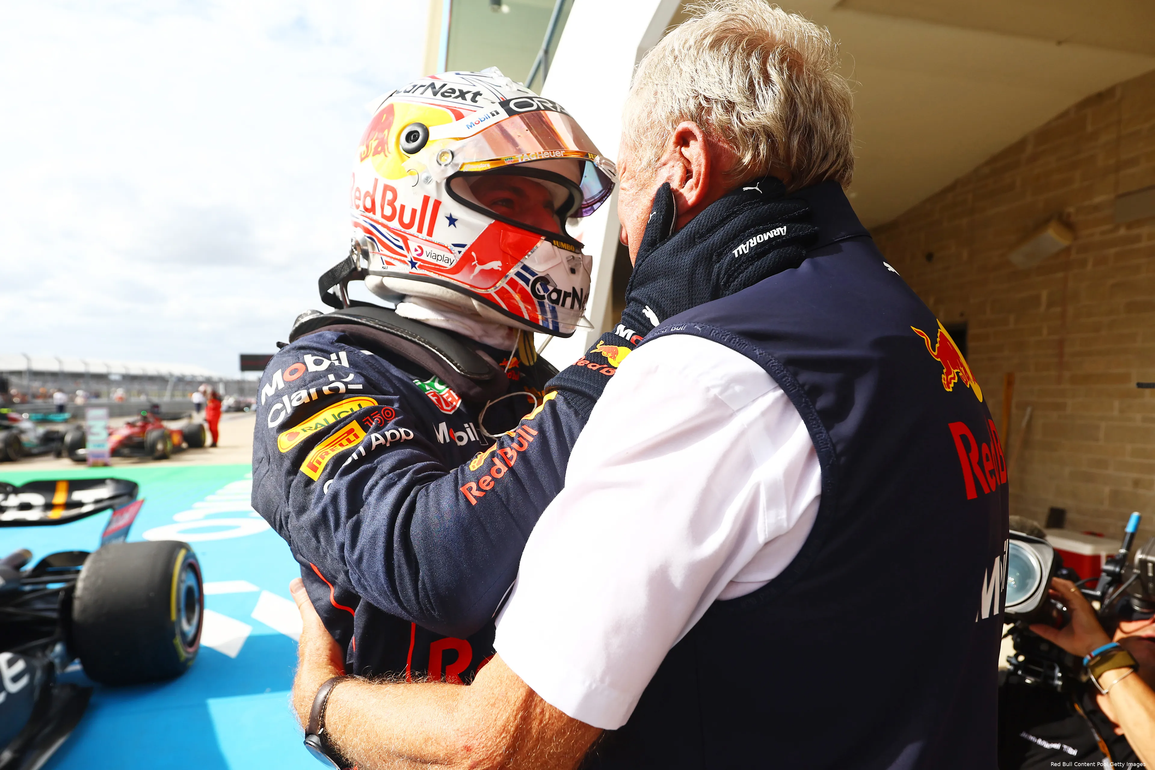 helmut marko max verstappen red bull racing f1 gp verenigde staten 2022