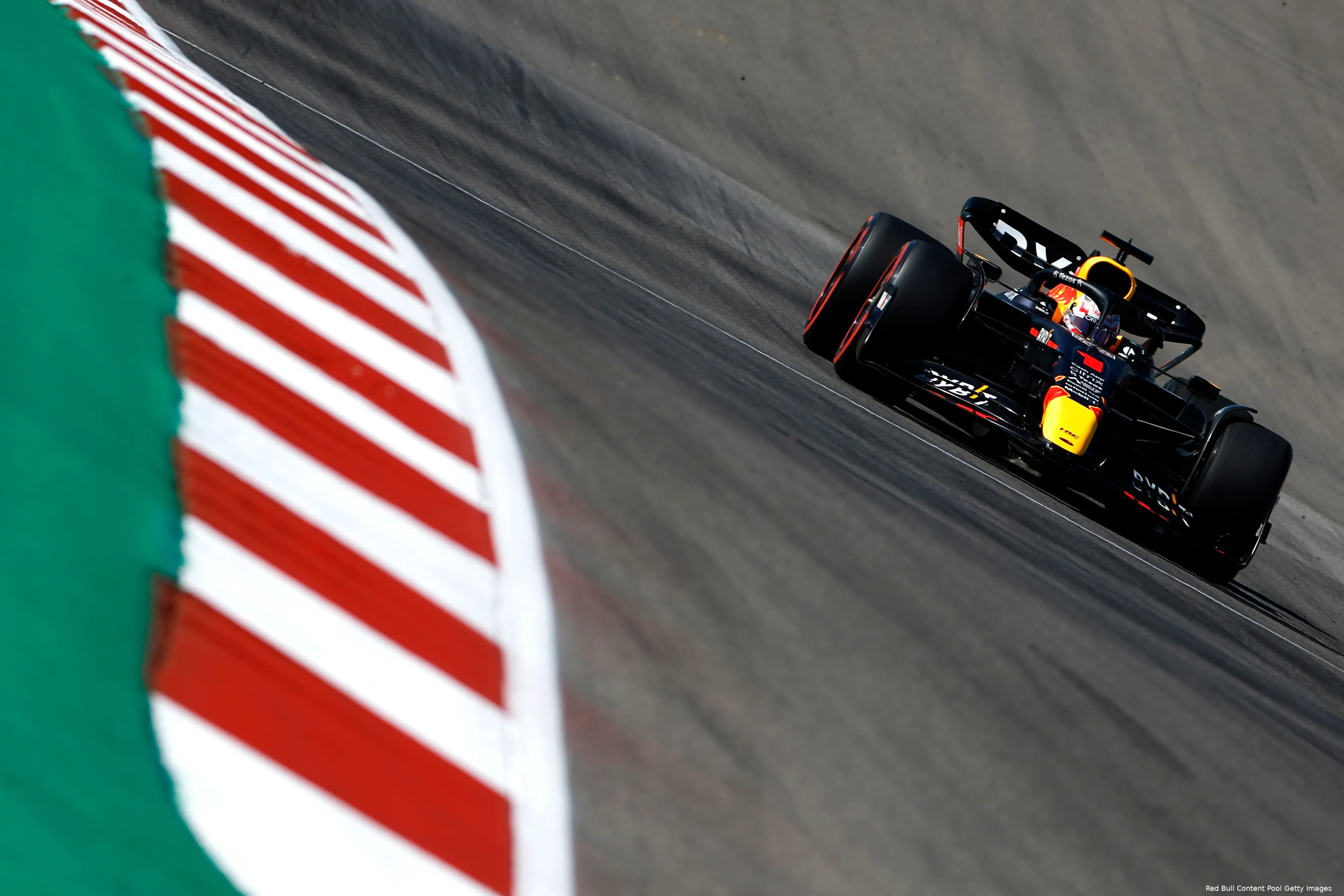 Max Verstappen RB18 Red Bull Racing F1 GP Verenigde Staten 2022