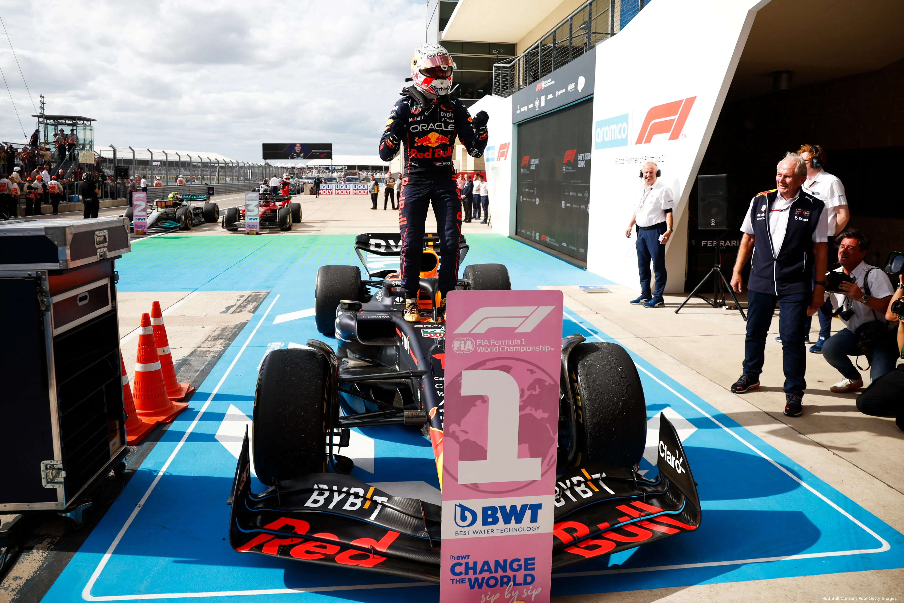 Max Verstappen RB18 Red Bull Racing F1 GP Verenigde Staten 2022