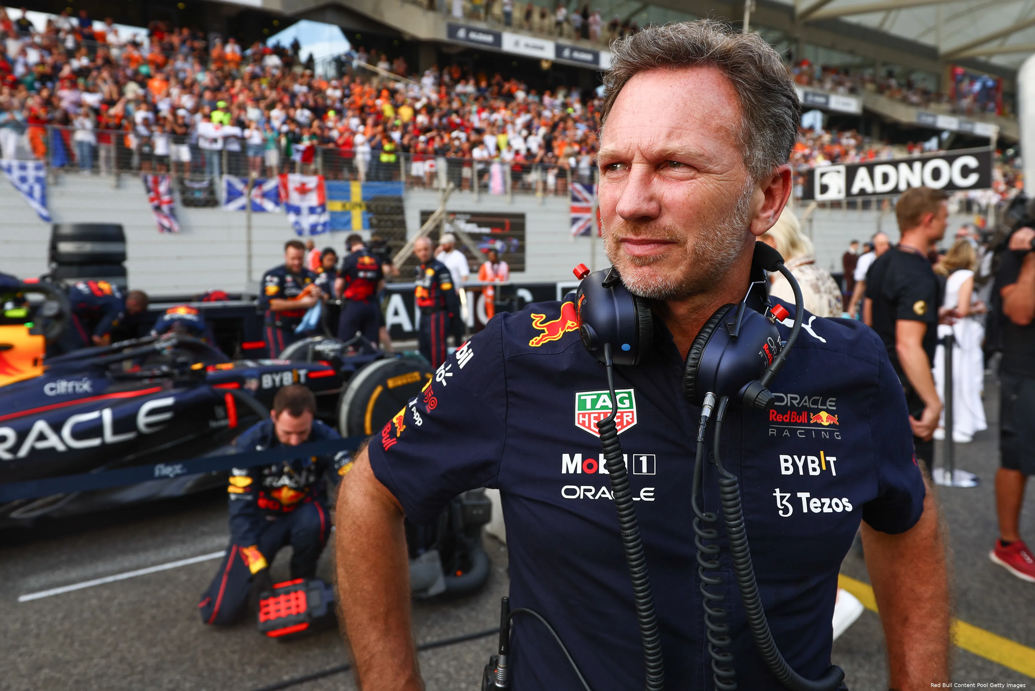 Christian Horner Red Bull Racing F1 GP Abu Dhabi 2022
