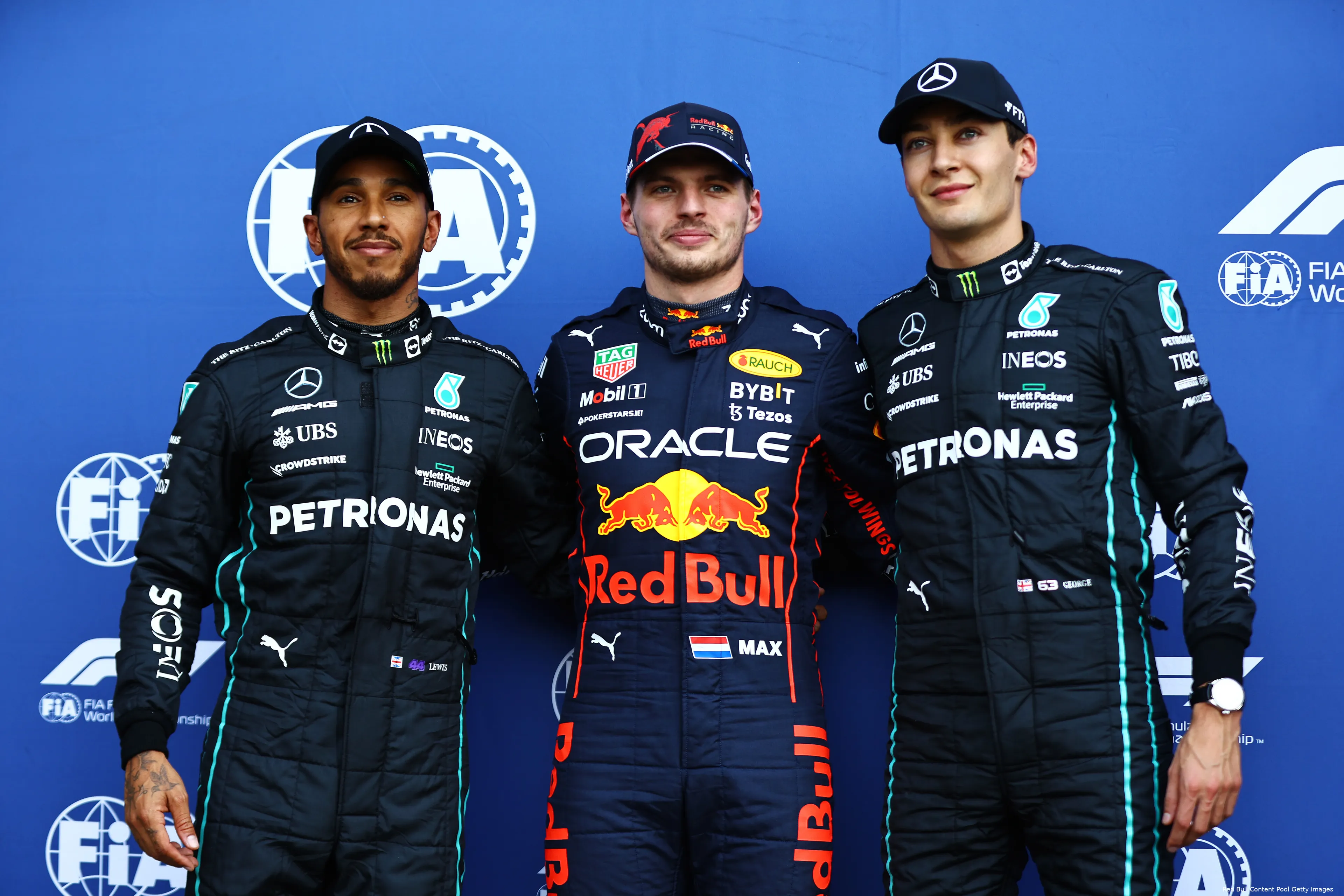 lewis hamilton max verstappen george russell