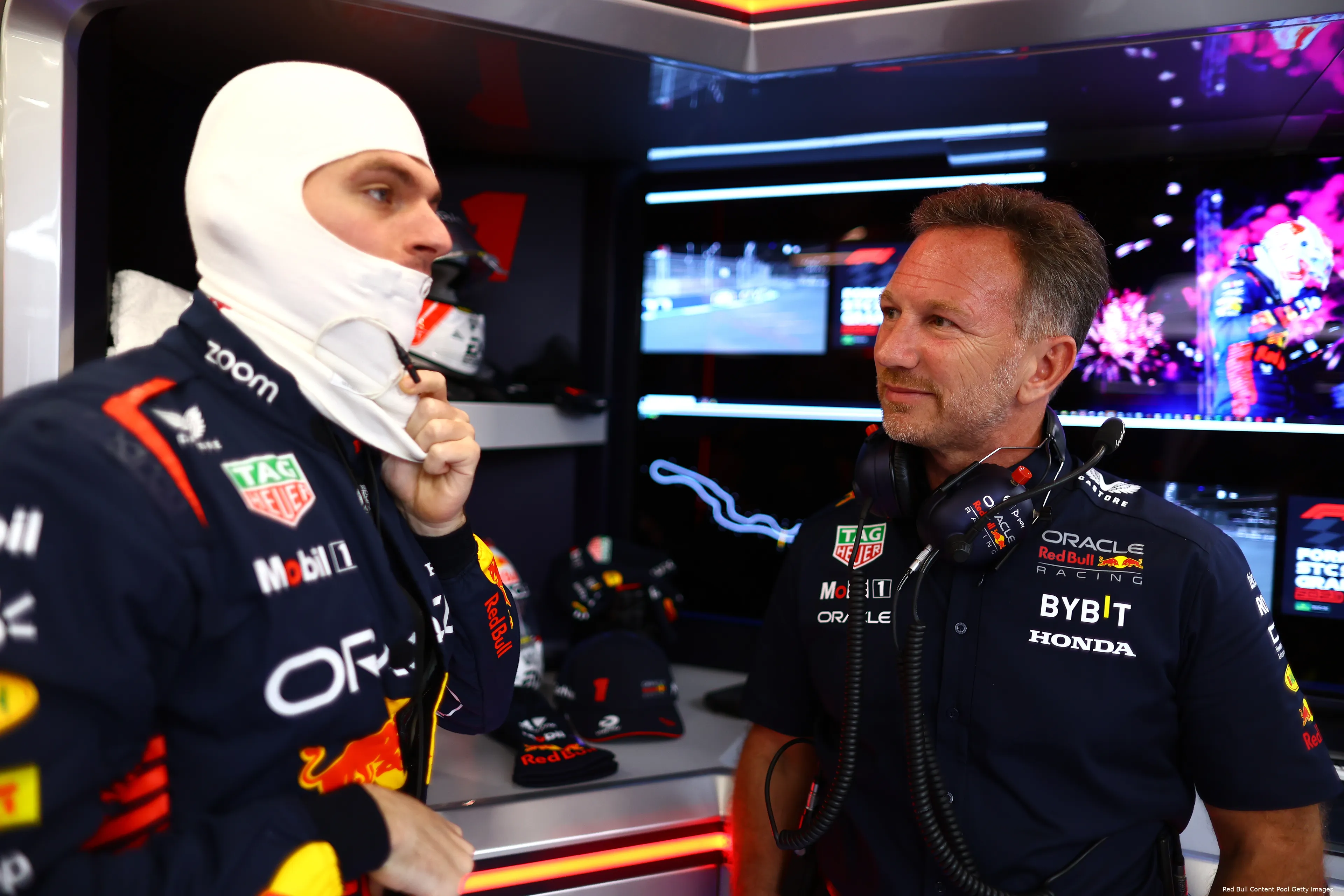 verstappen horner red bull kwalificatie jeddah 2023
