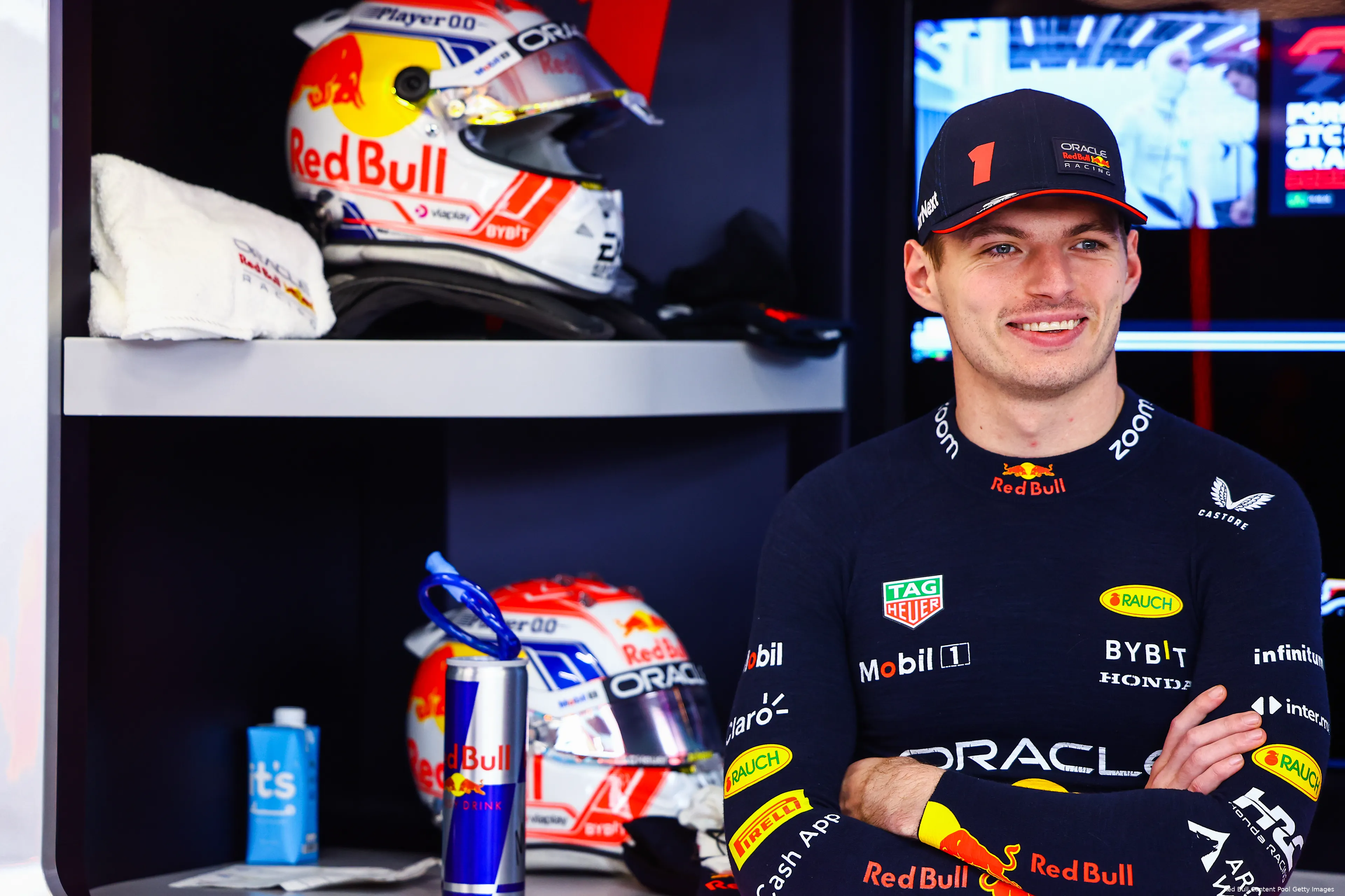 verstappen red bull lach kwalificatie jeddah 2023