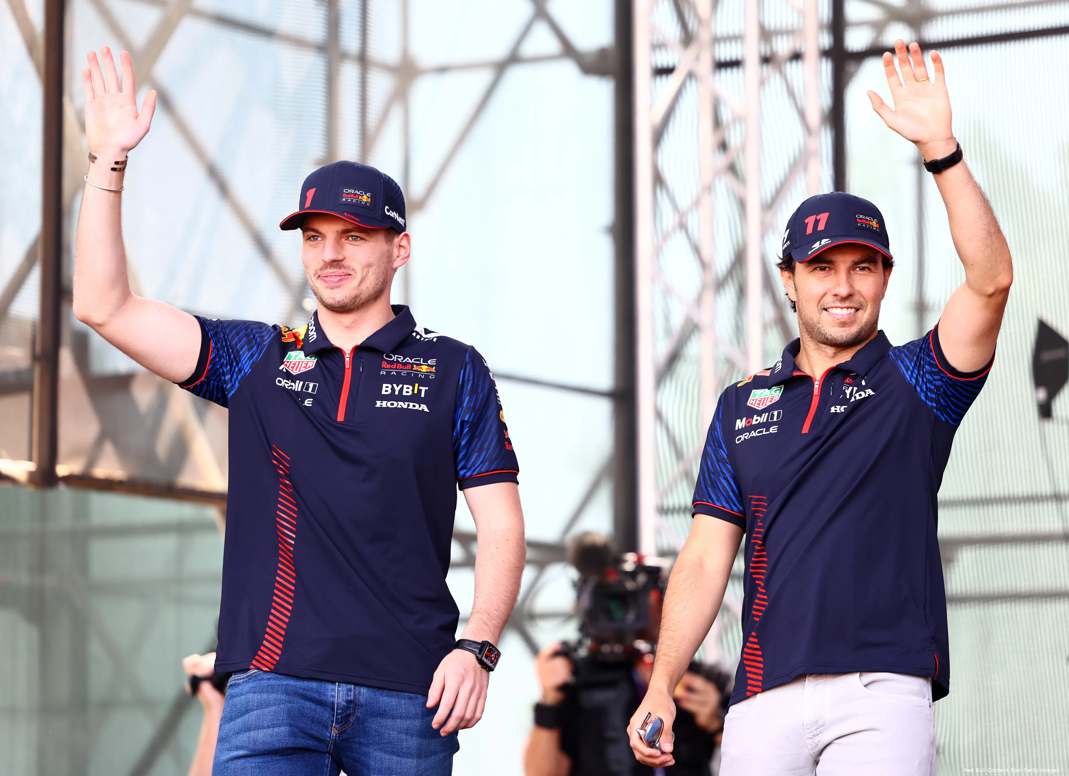 sergio perez max verstappen red bull racing f1 gp azerbeidzjan 2023
