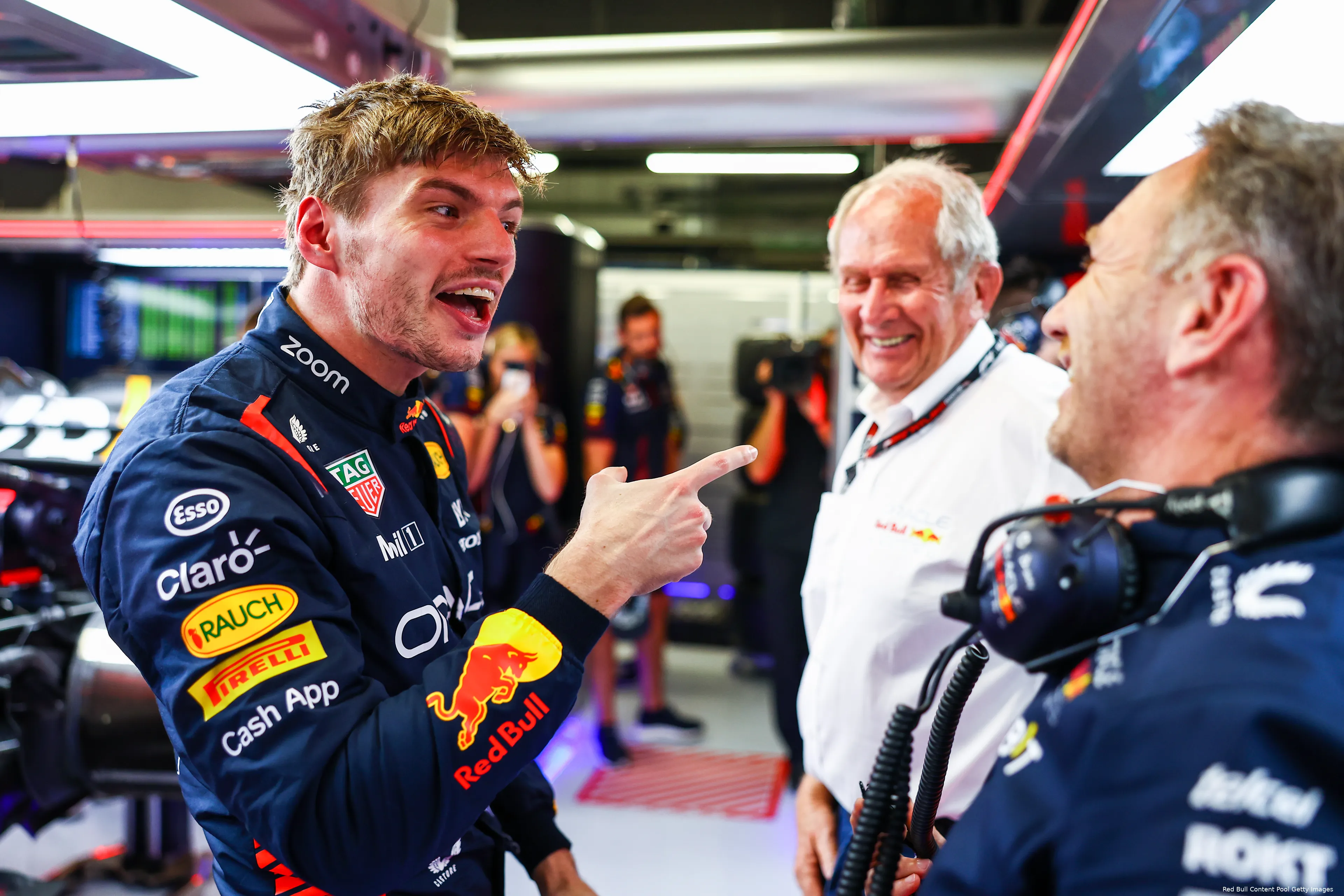 helmut marko max verstappen christian horner red bull racing f1 gp spanje 2023