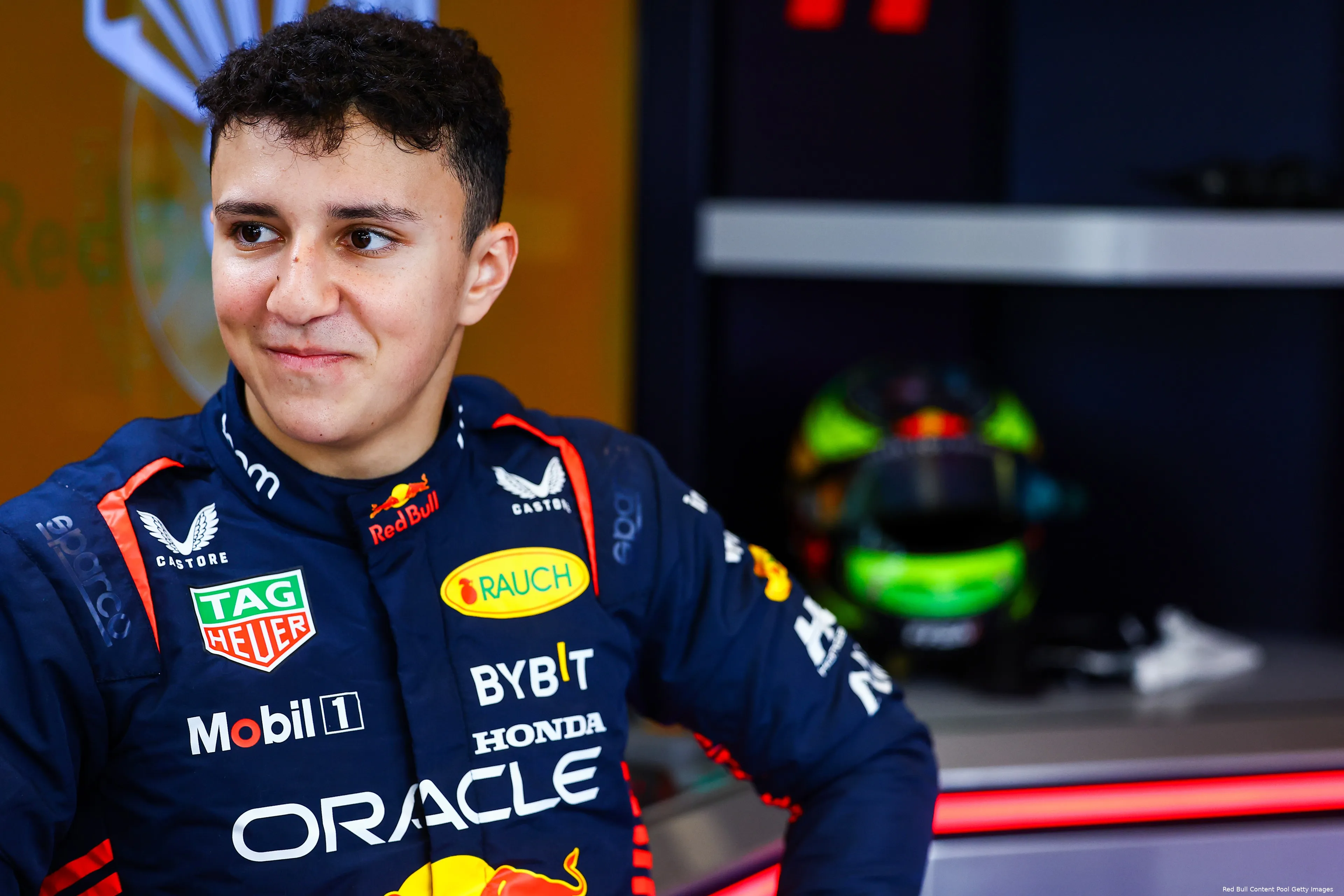 abu dhabi 2023 isack hadjar red bull racing fp1 9
