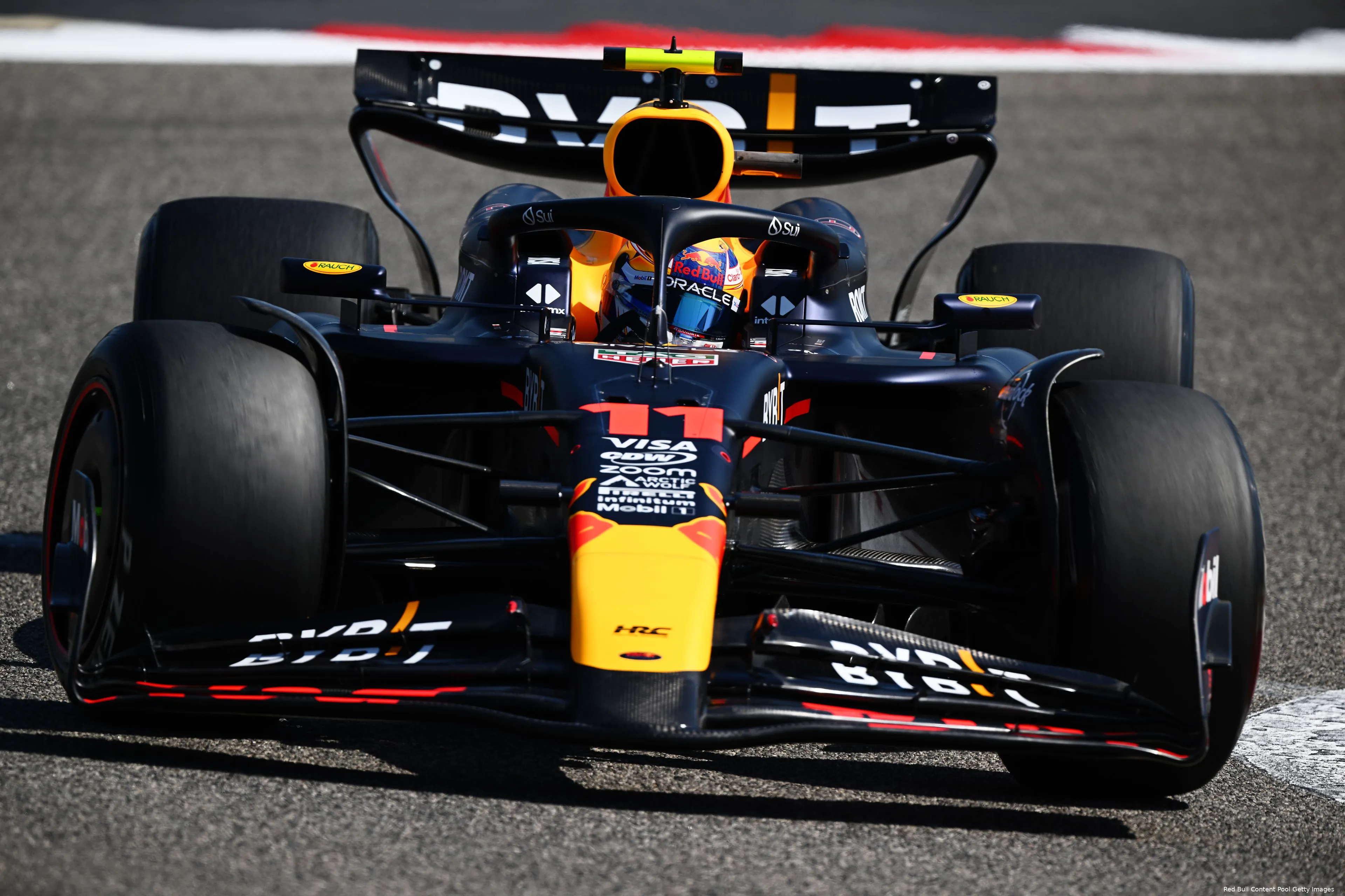 rb20 red bull sergio perez wintertest bahrein 2024