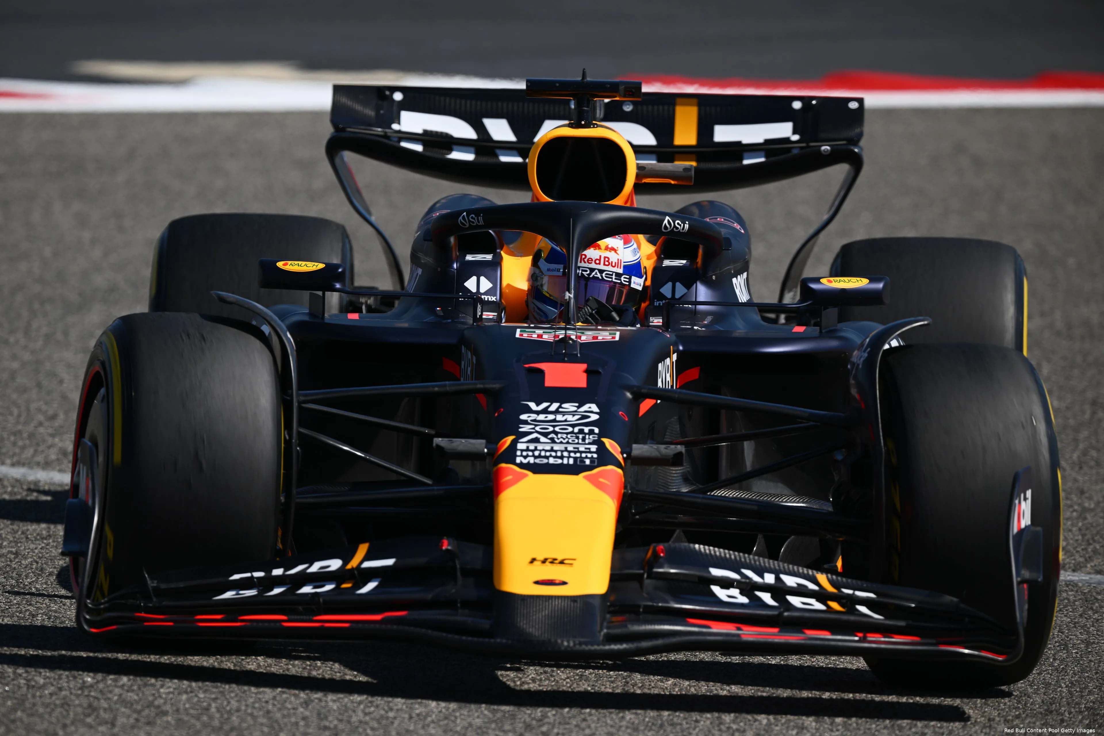 wintertest 2024 max verstappen rb20