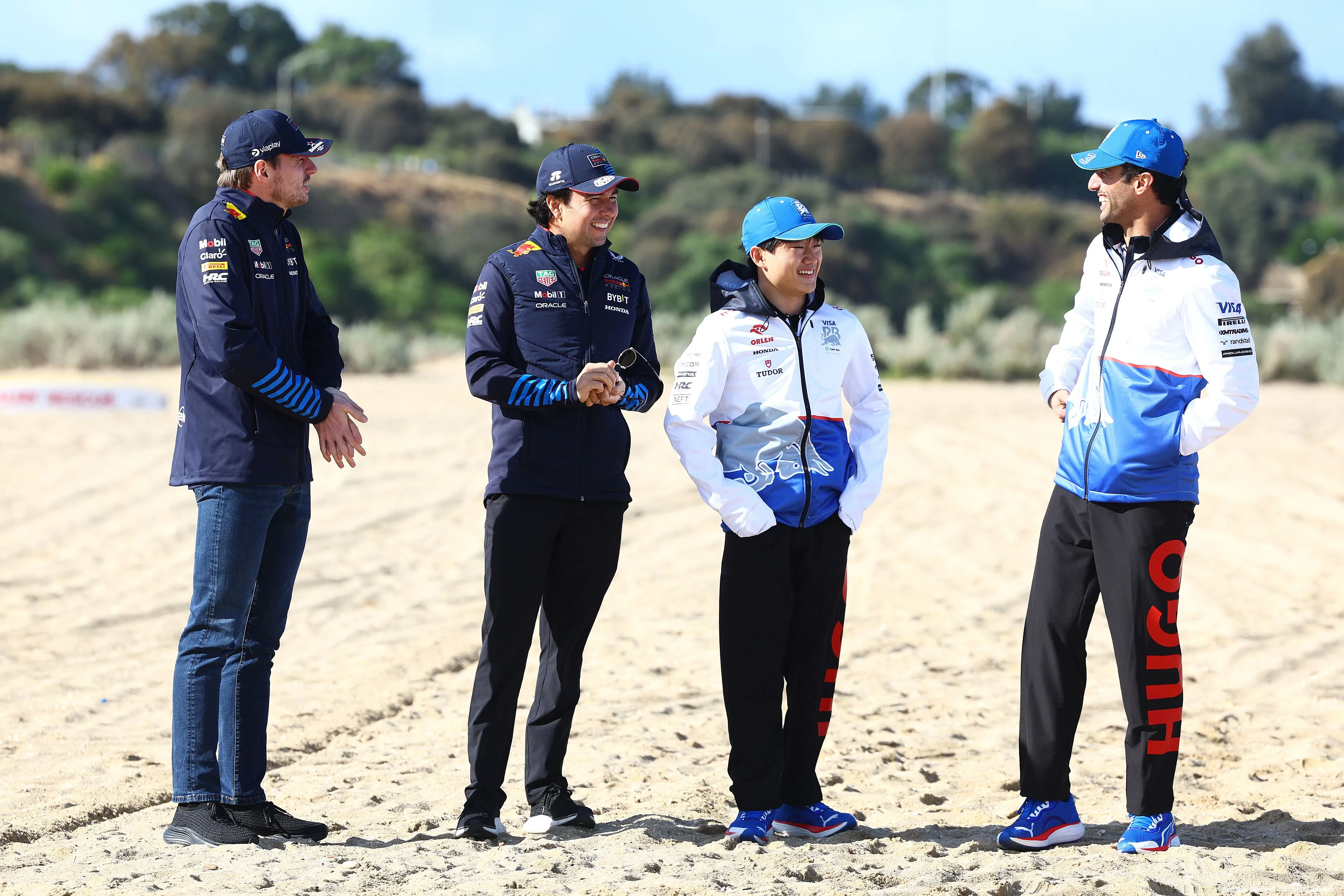 max verstappen sergio perez yuki tsunoda daniel ricciardo 2