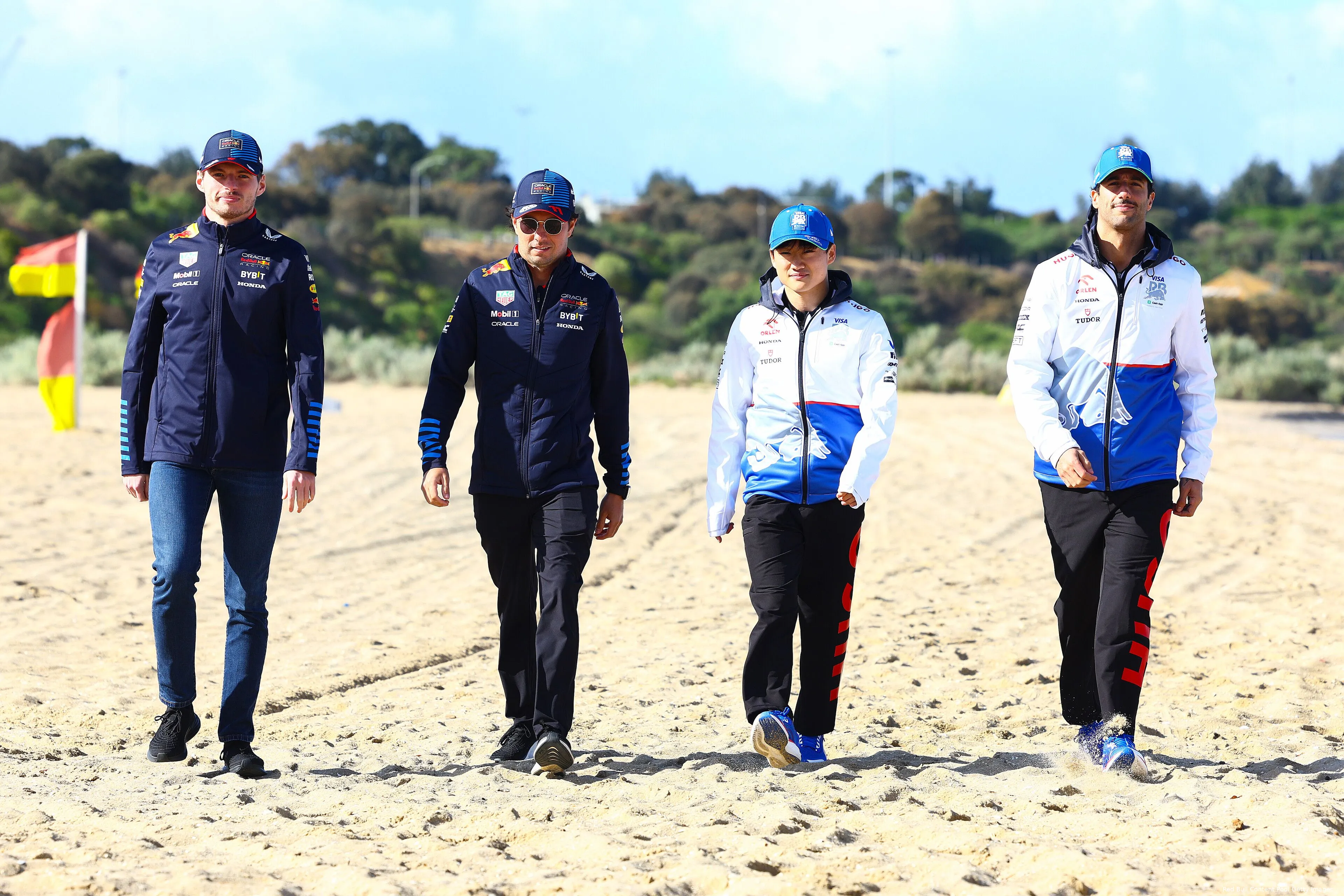 max verstappen sergio perez yuki tsunoda daniel ricciardo 4