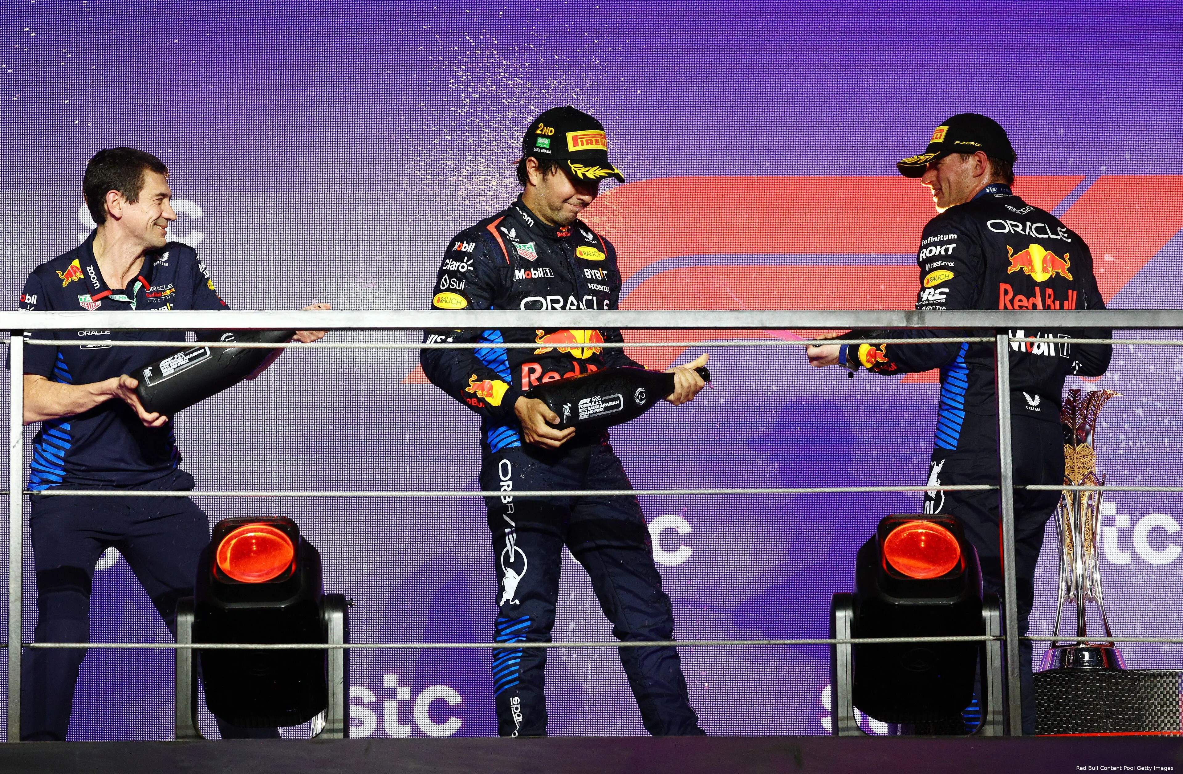 red bull racing podium max verstappen red bull racing sergio perez