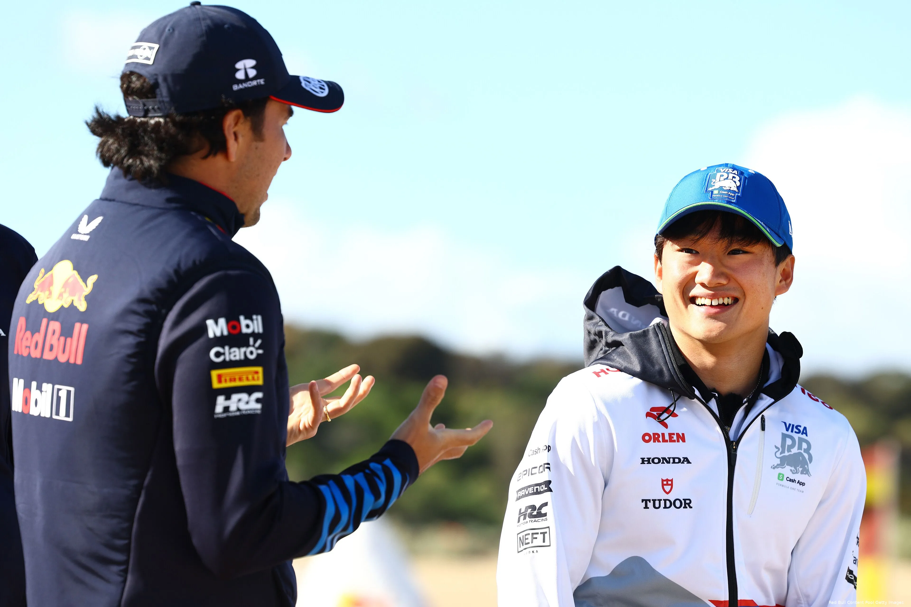 sergio perez yuki tsunoda