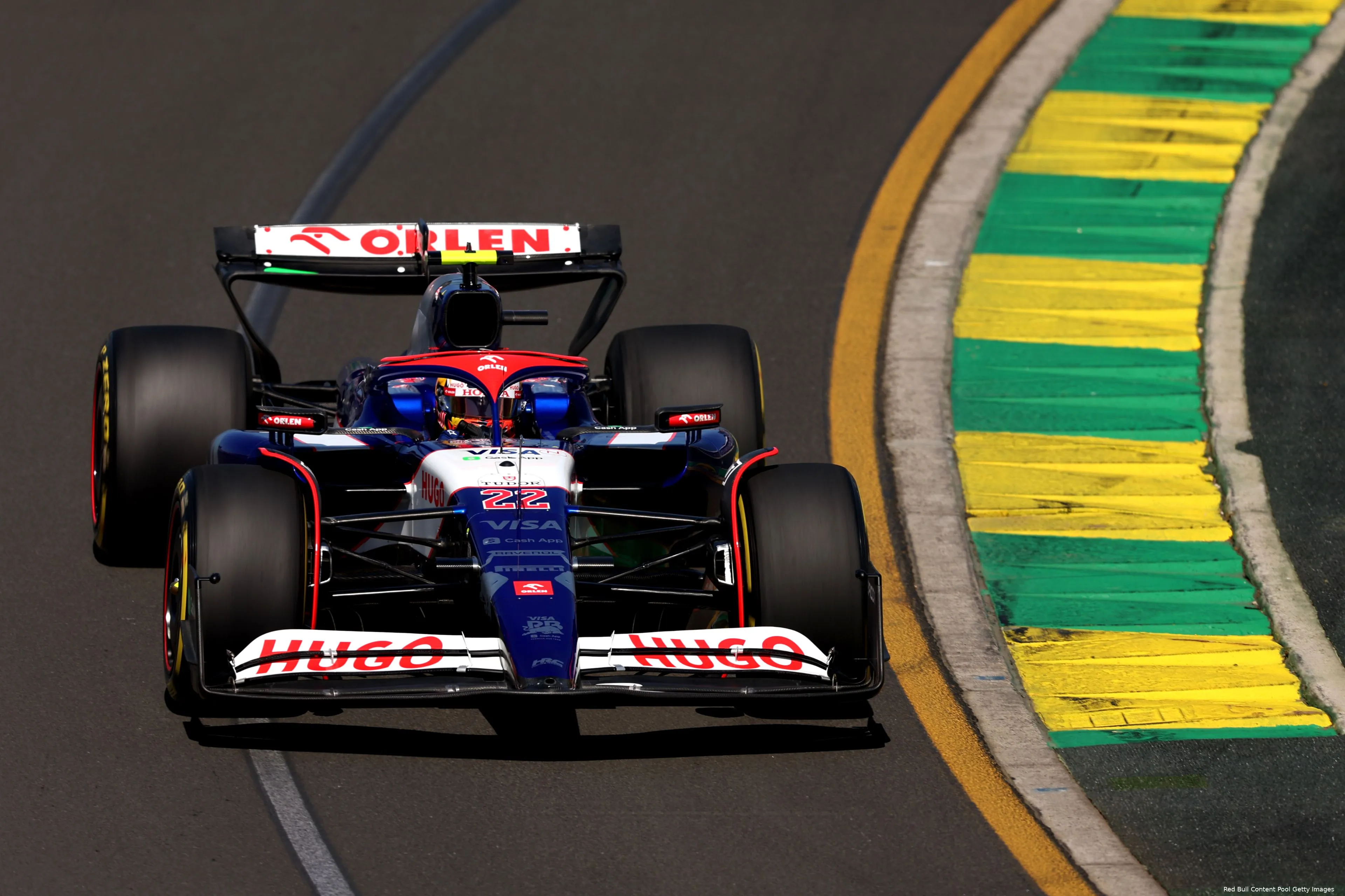 yuki tsunoda visa cash app rb 2024 australie vrijdag