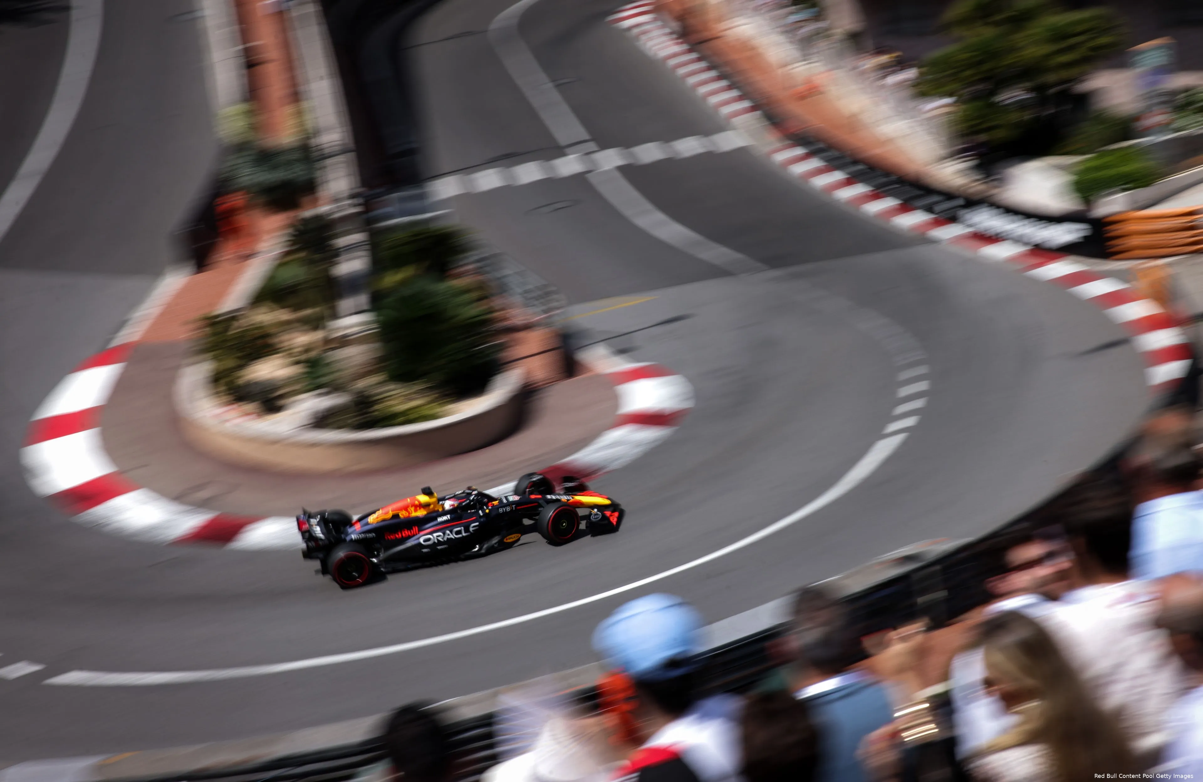 max verstappen monaco rb20 2024 red bull racing zondag 1 hairpin loews