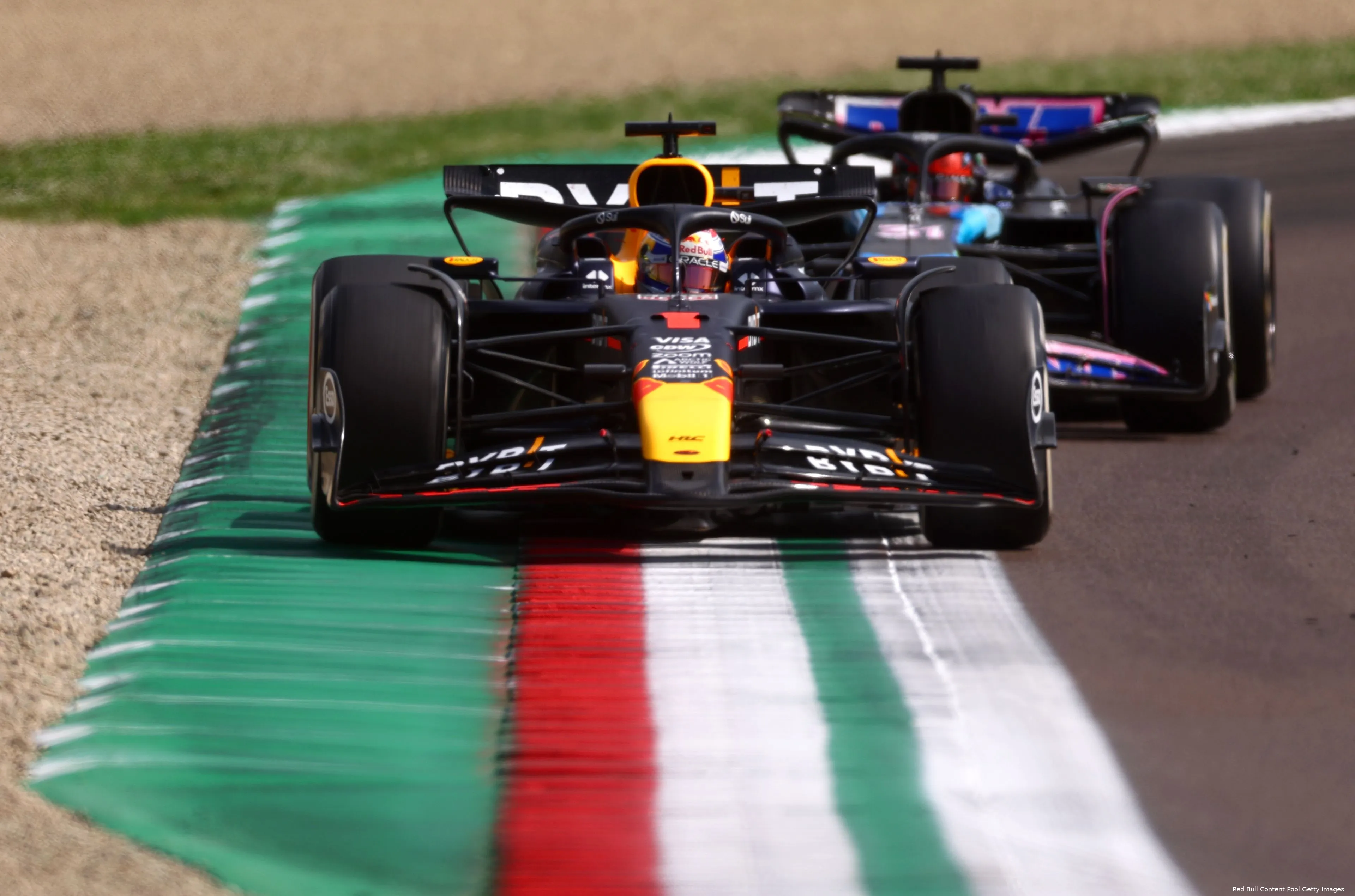 max verstappen red bull racing esteban ocon 2024 imola