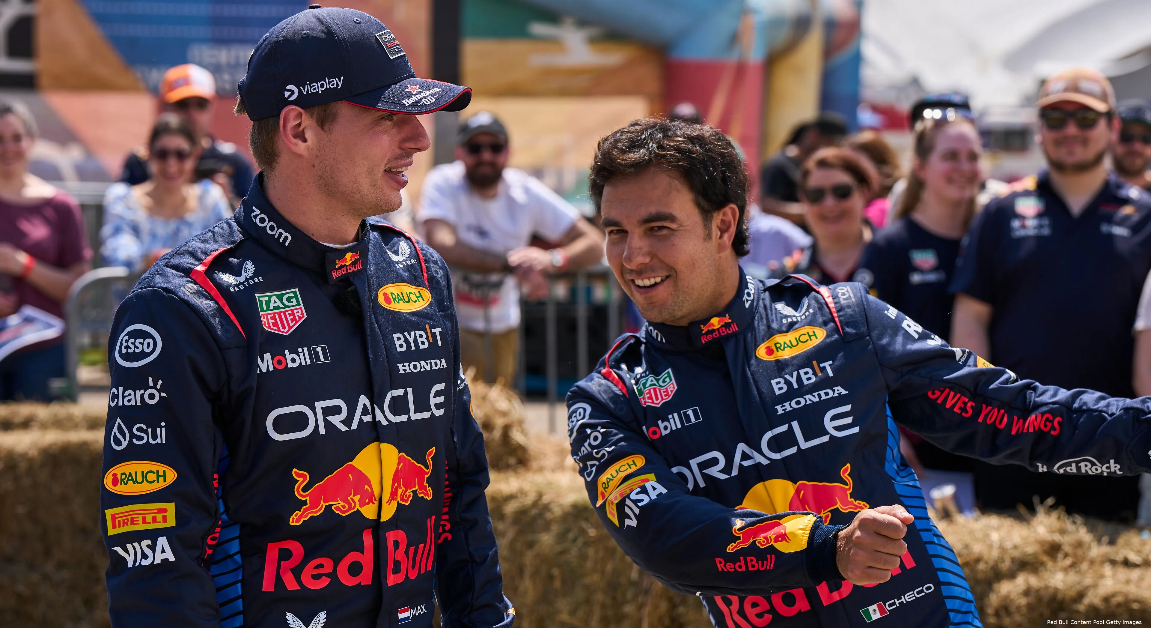 max verstappen sergio perez canada donderdag 1