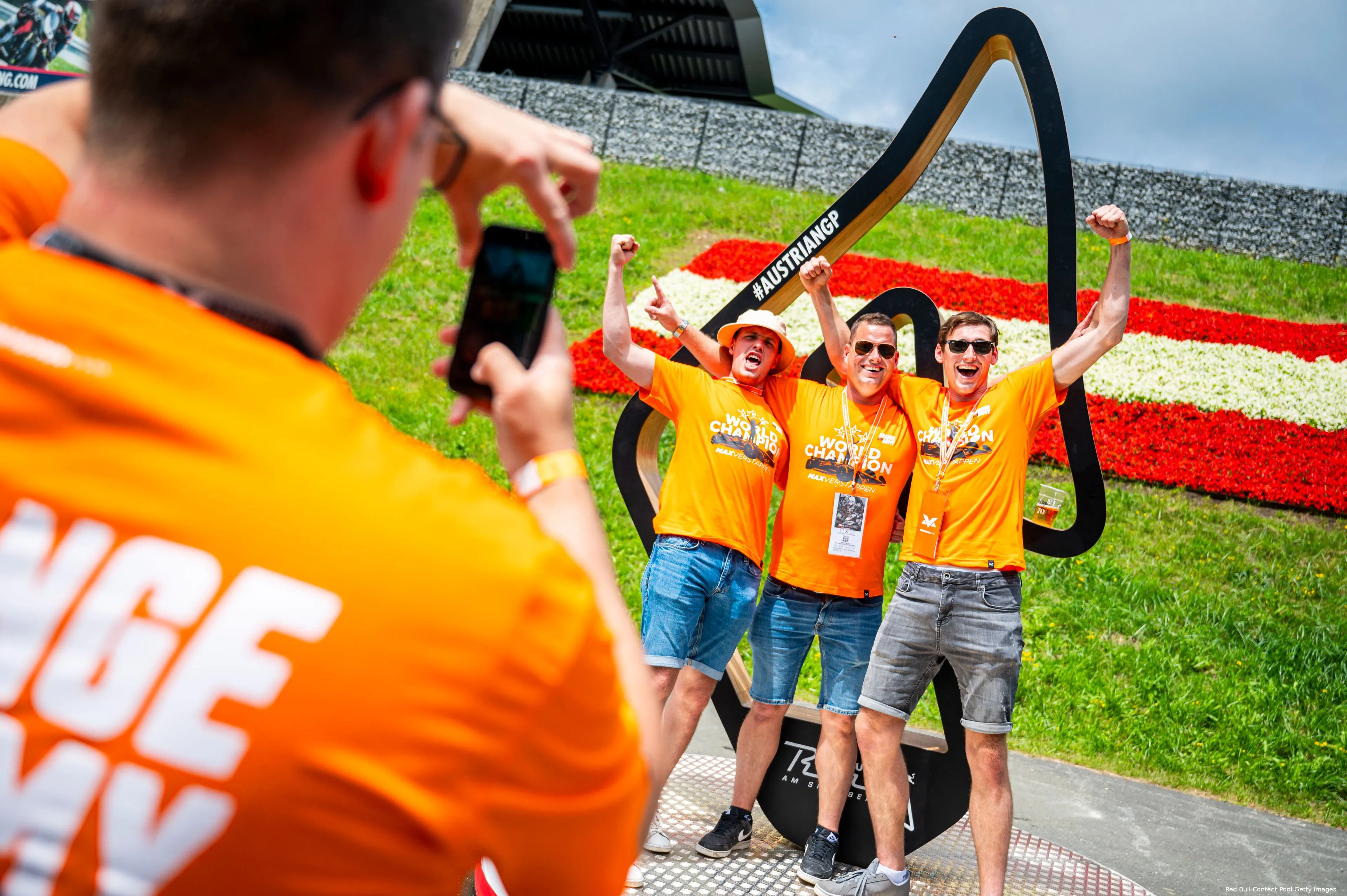 red bull ring oranje fans verstappen