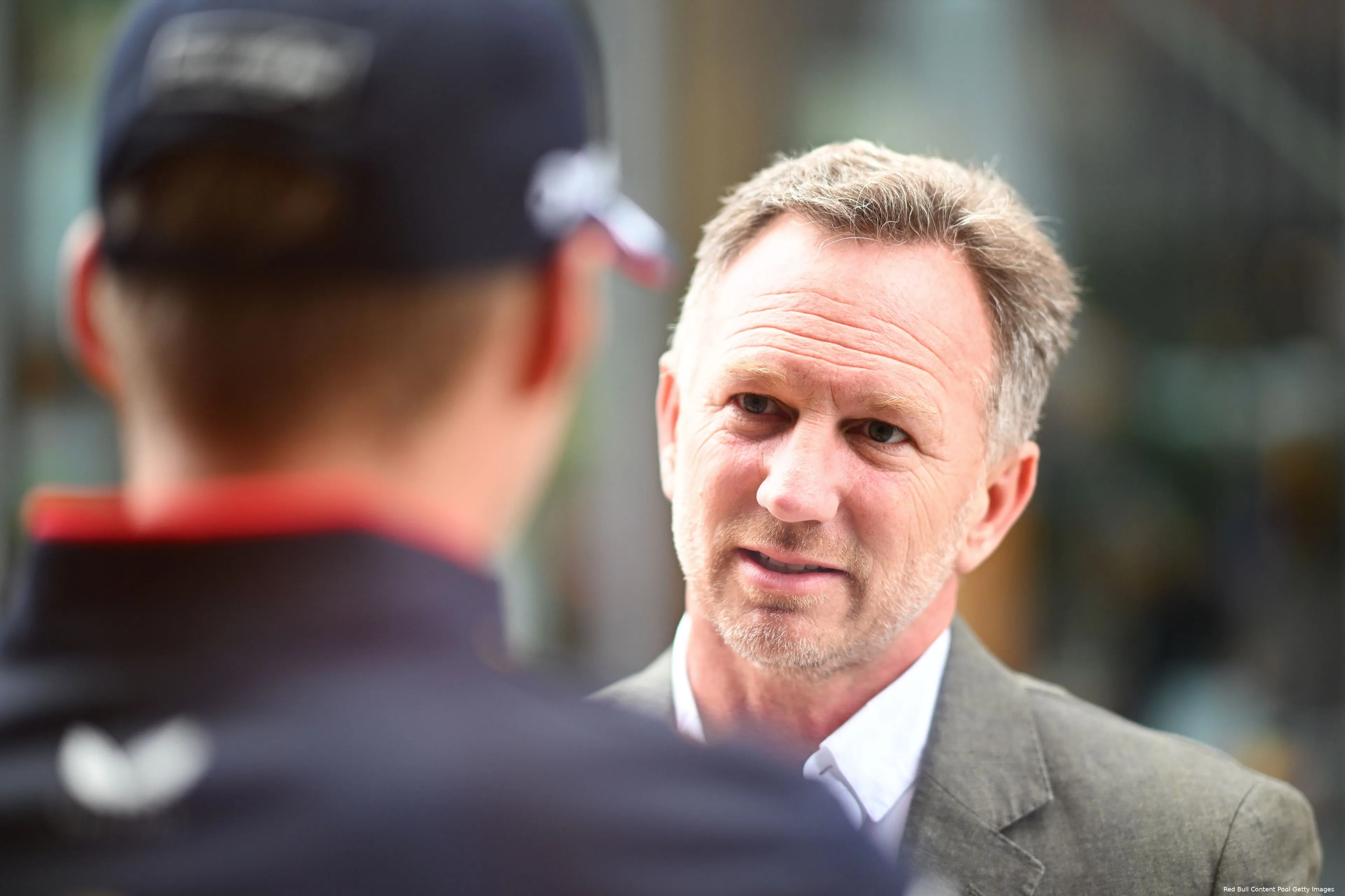 max verstappen media dag silverstone 2024 christian horner