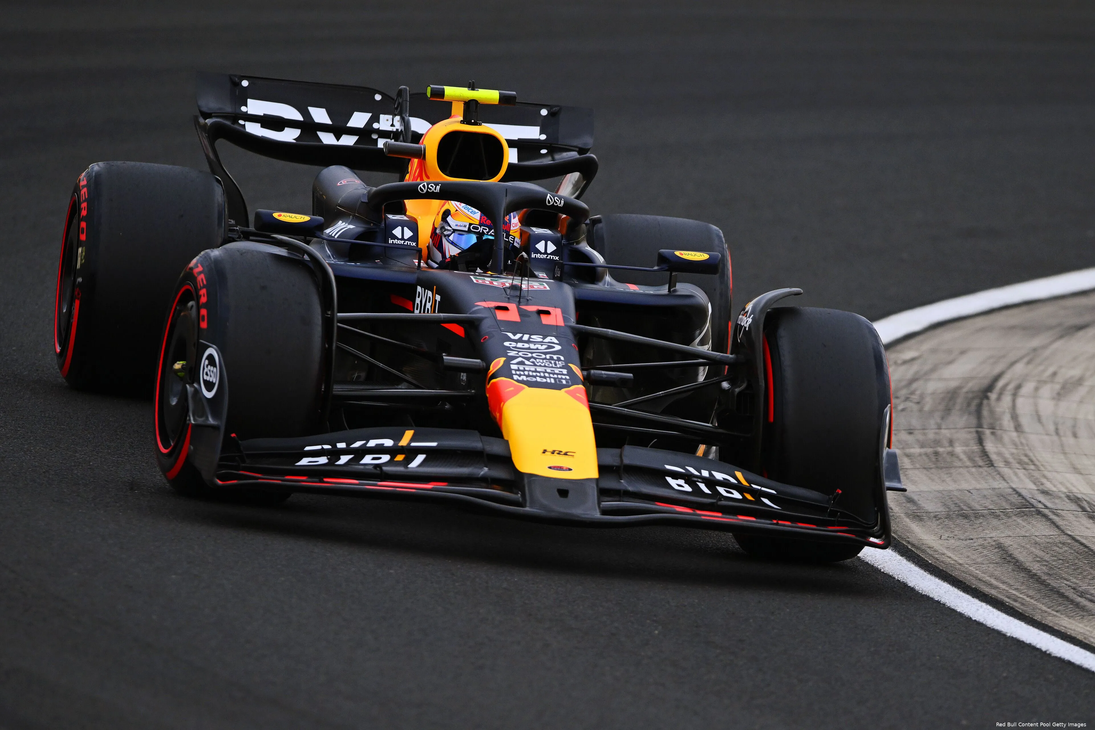 sergio perez red bull racing hongarije zaterdag 2024 5