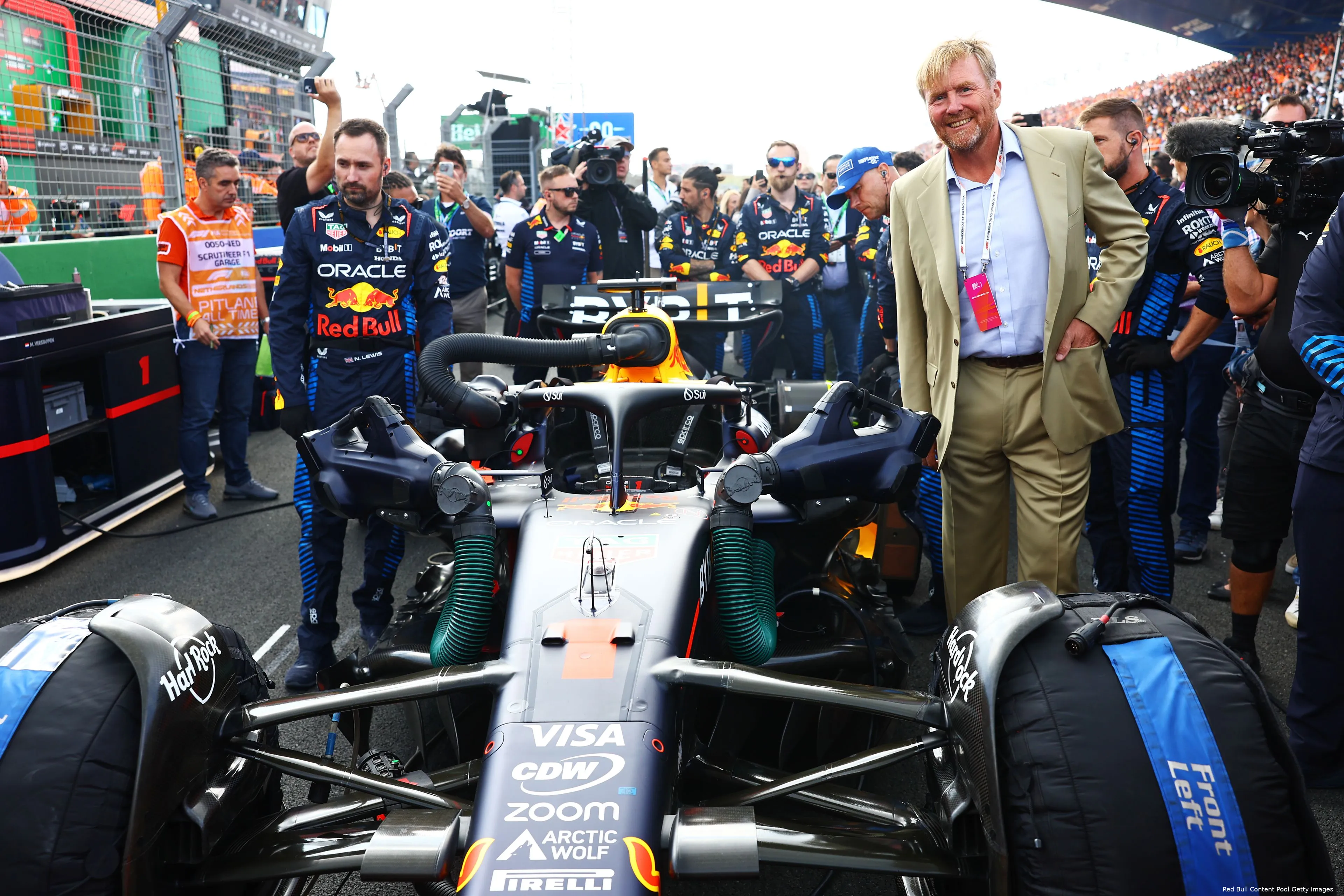 max verstappen rb20 nederland zandvoort koning willem alexander