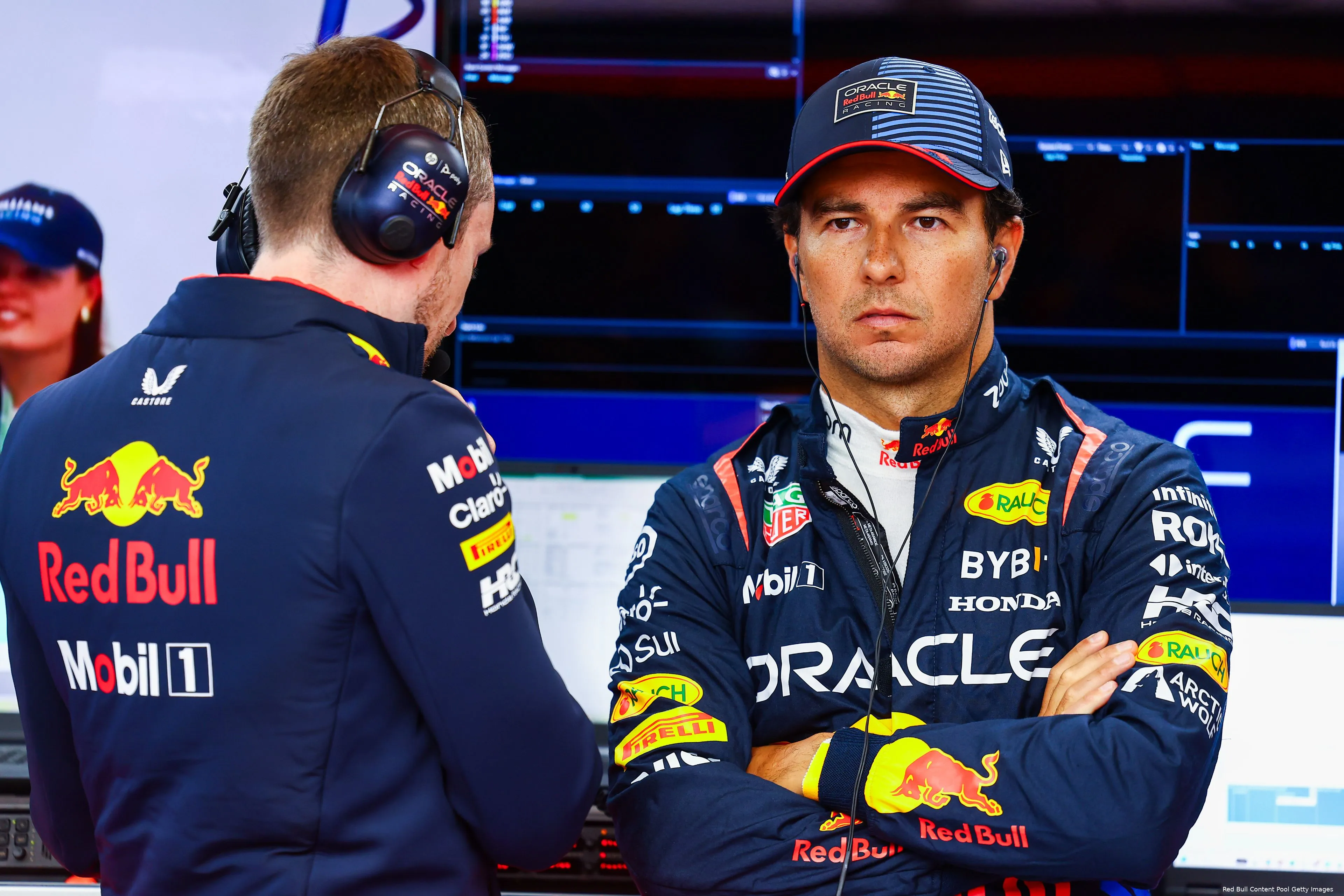 sergio perez boos ontevreden 2024