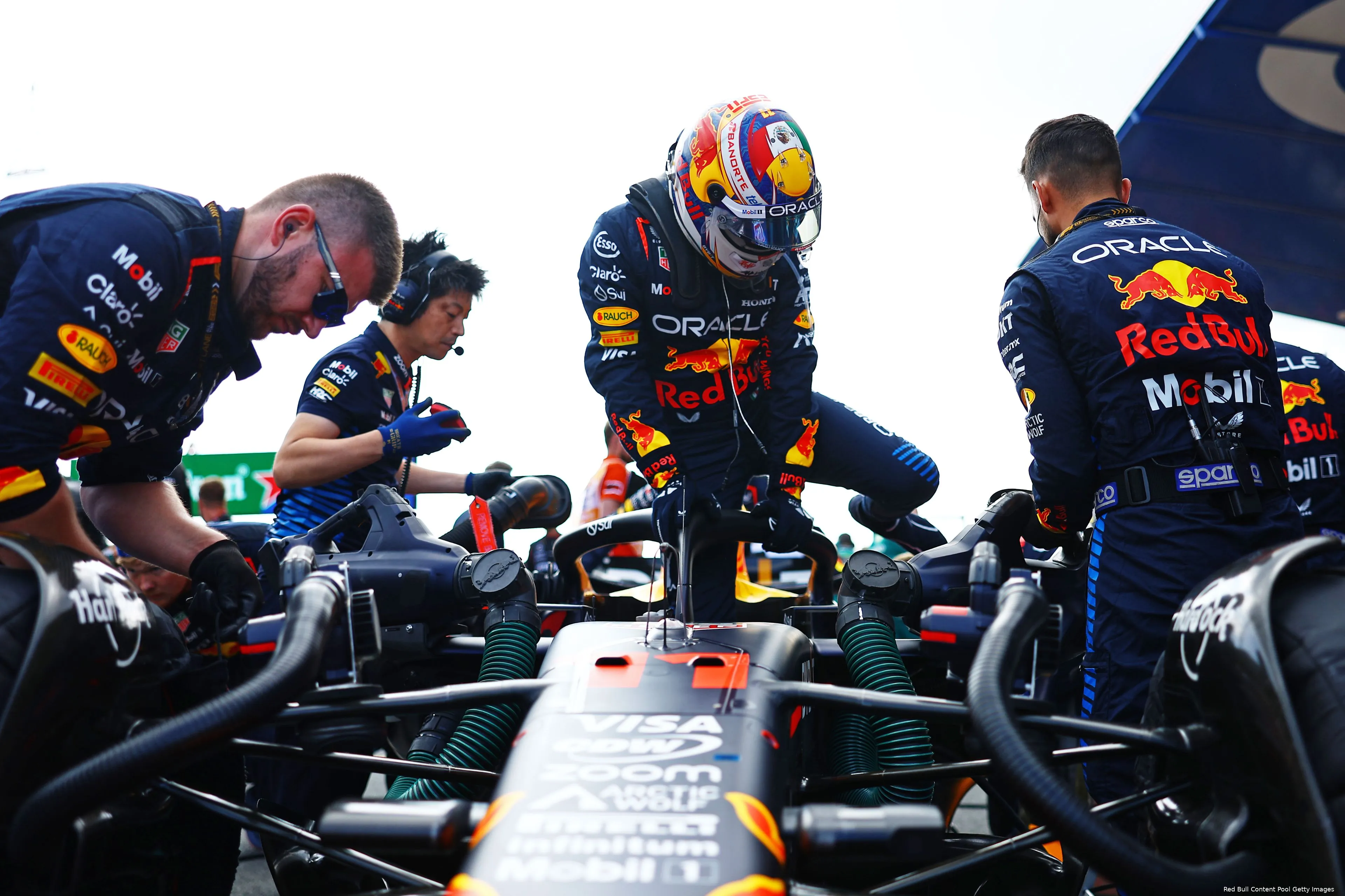 sergio perez rb20 nederland zandvoort cockpit
