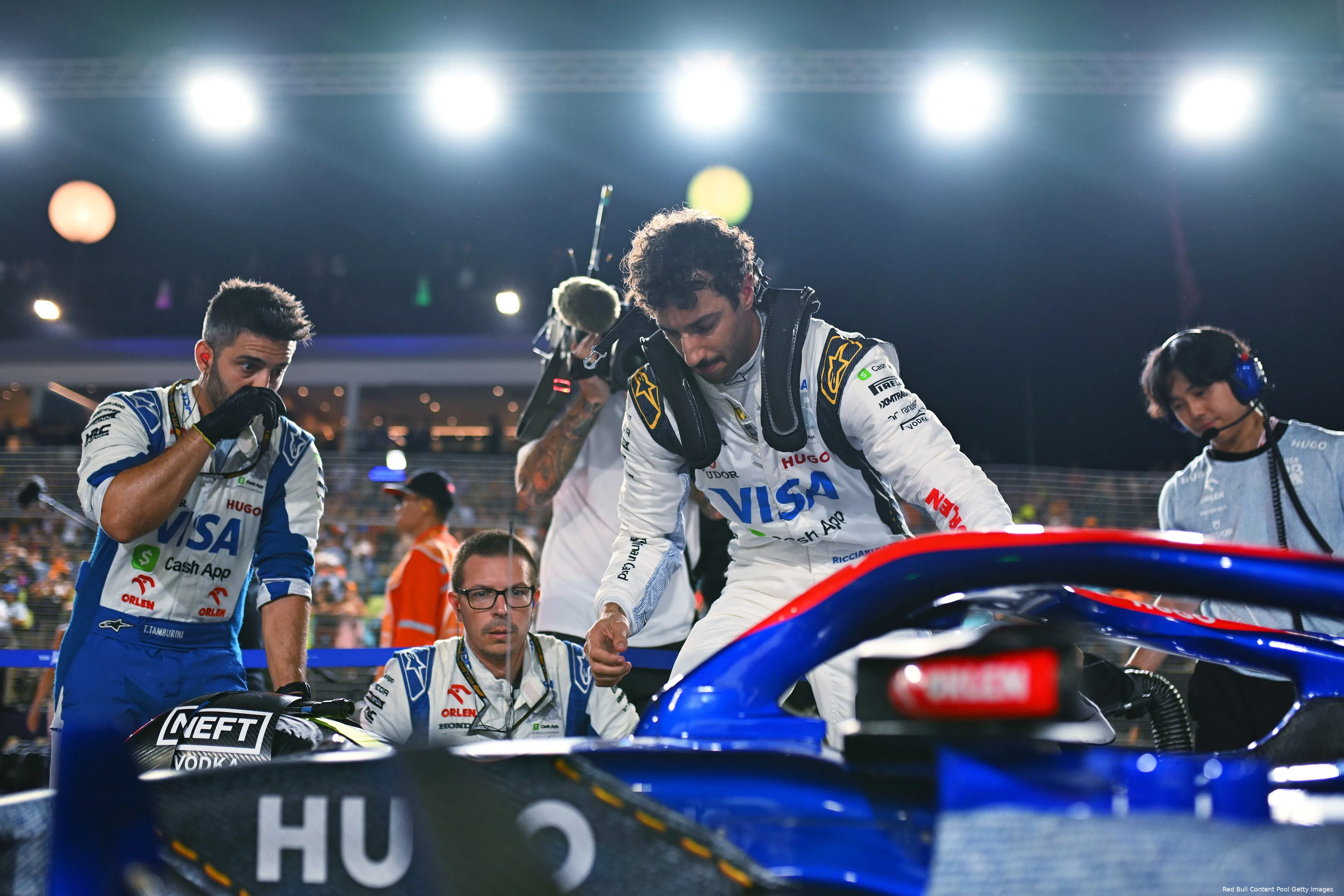 daniel ricciardo race singapore zondag visa cash app rb