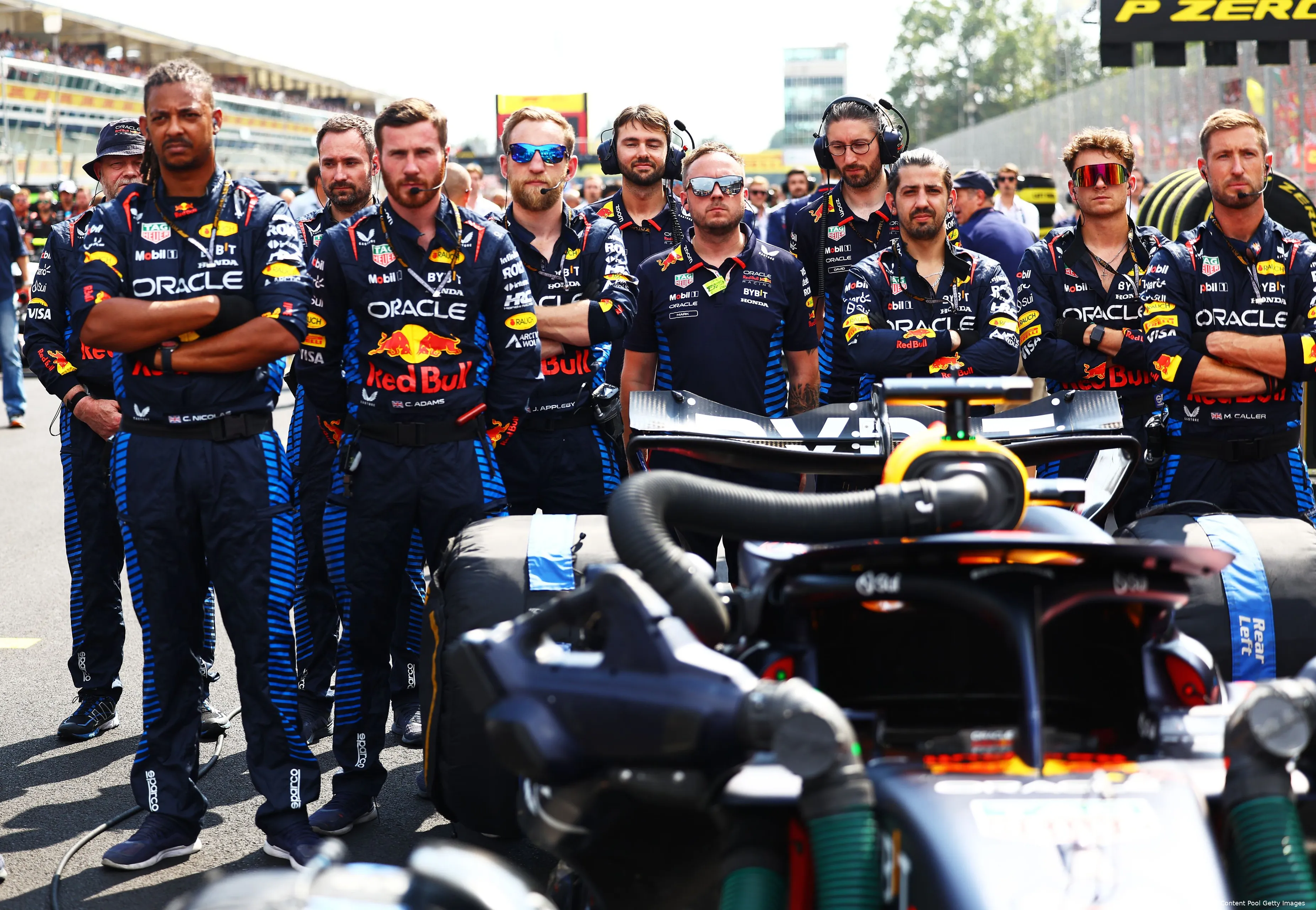 italie monza red bull racing monteurs 1 max verstappen