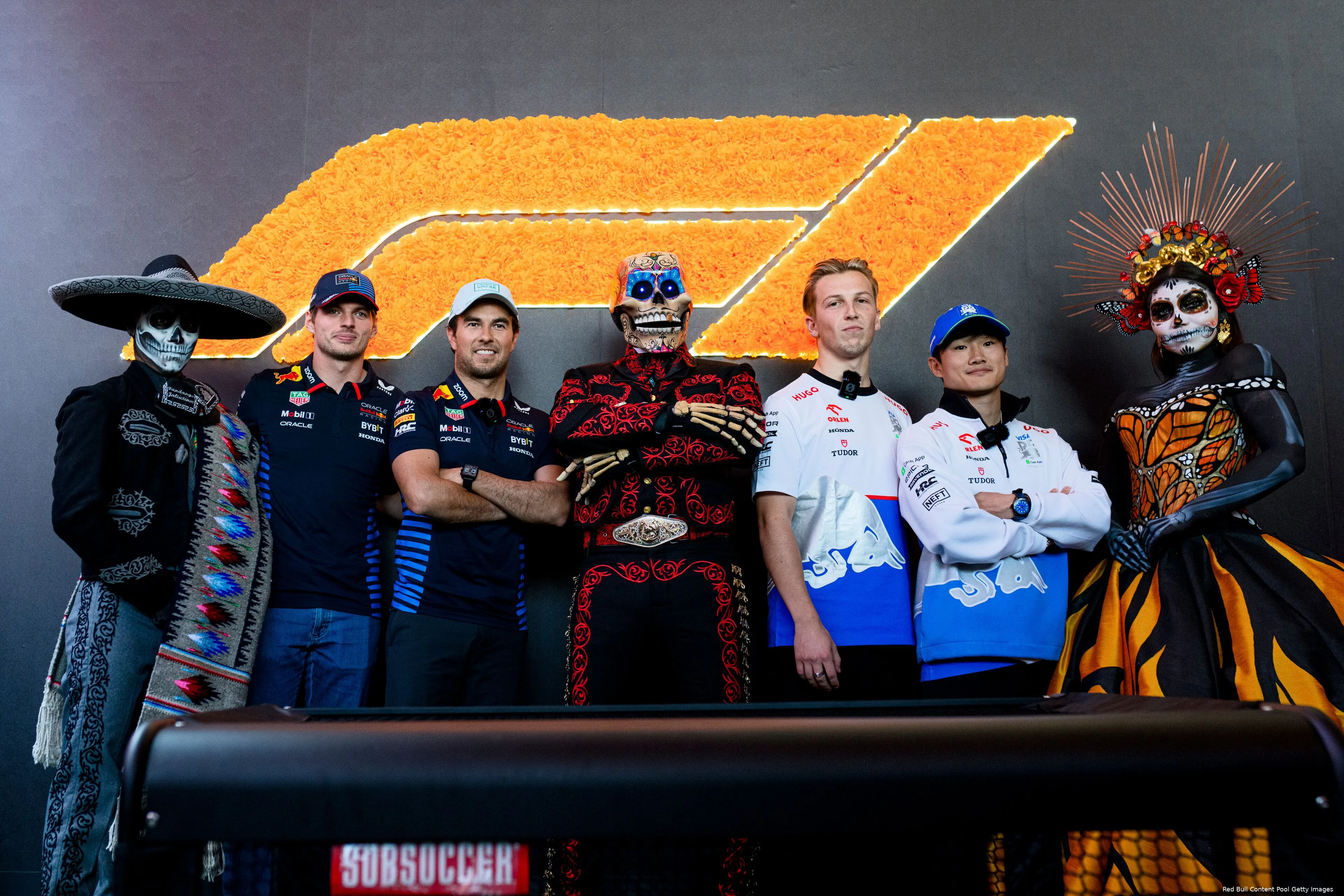 max verstappen sergio perez yuki tsunoda liam lawson mexico 12