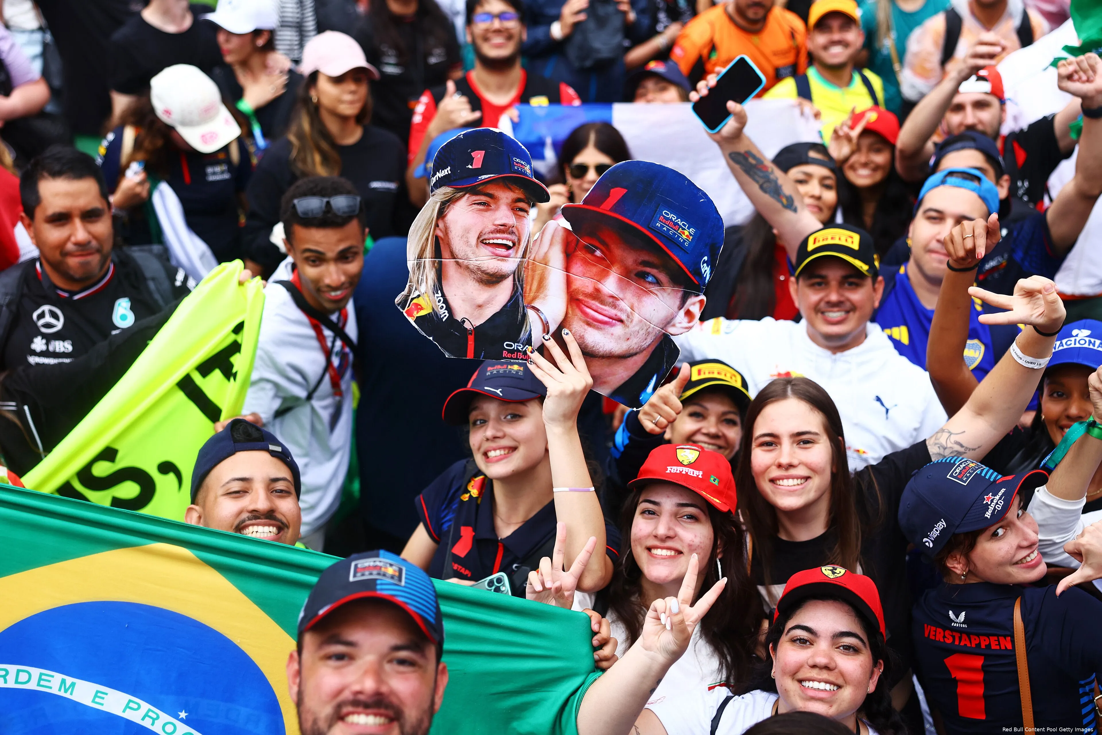 max verstappen red bull racing gp sao paulo zondag 2024 fans