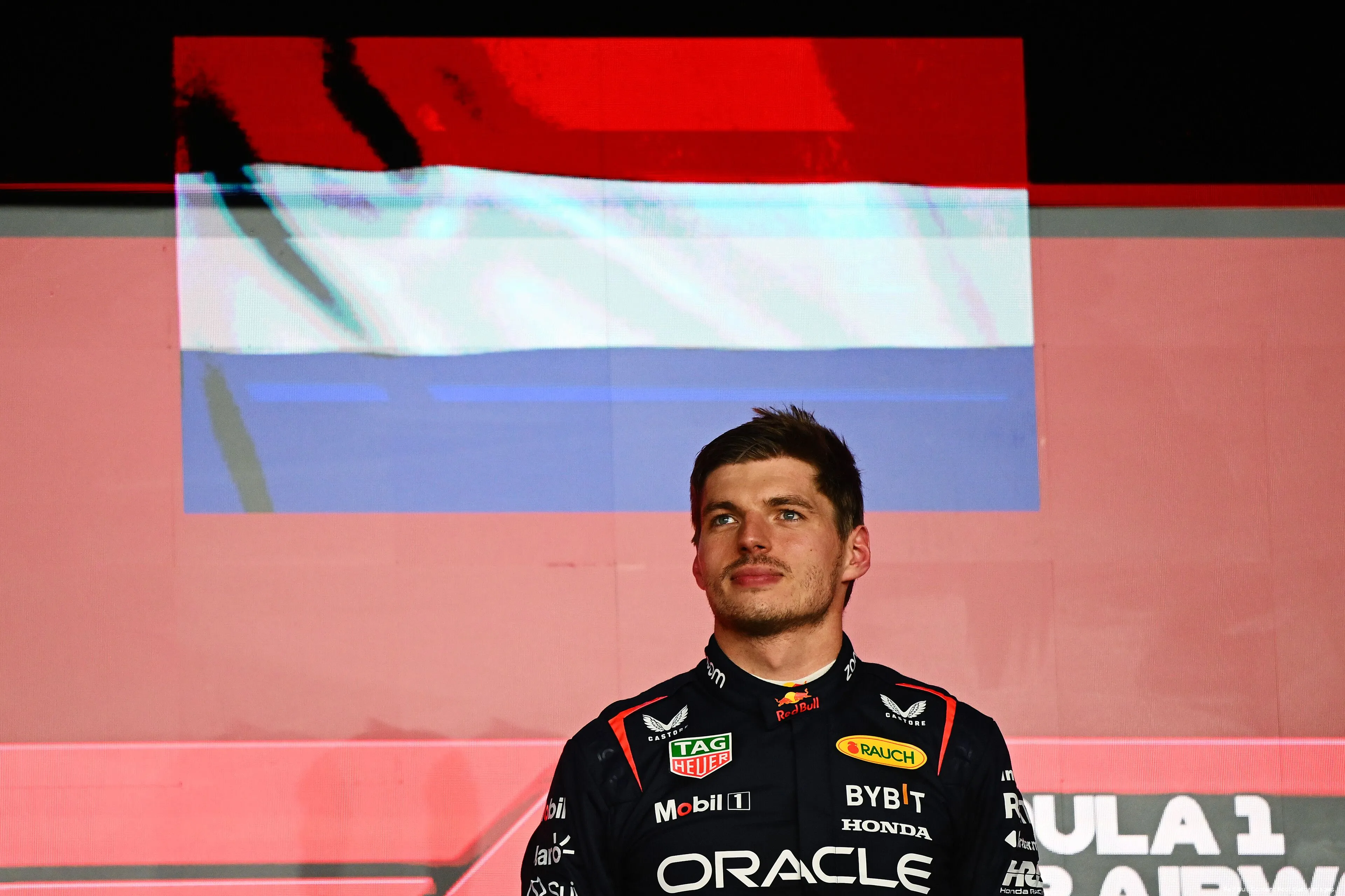 vlag nederland max verstappen win zege qatar